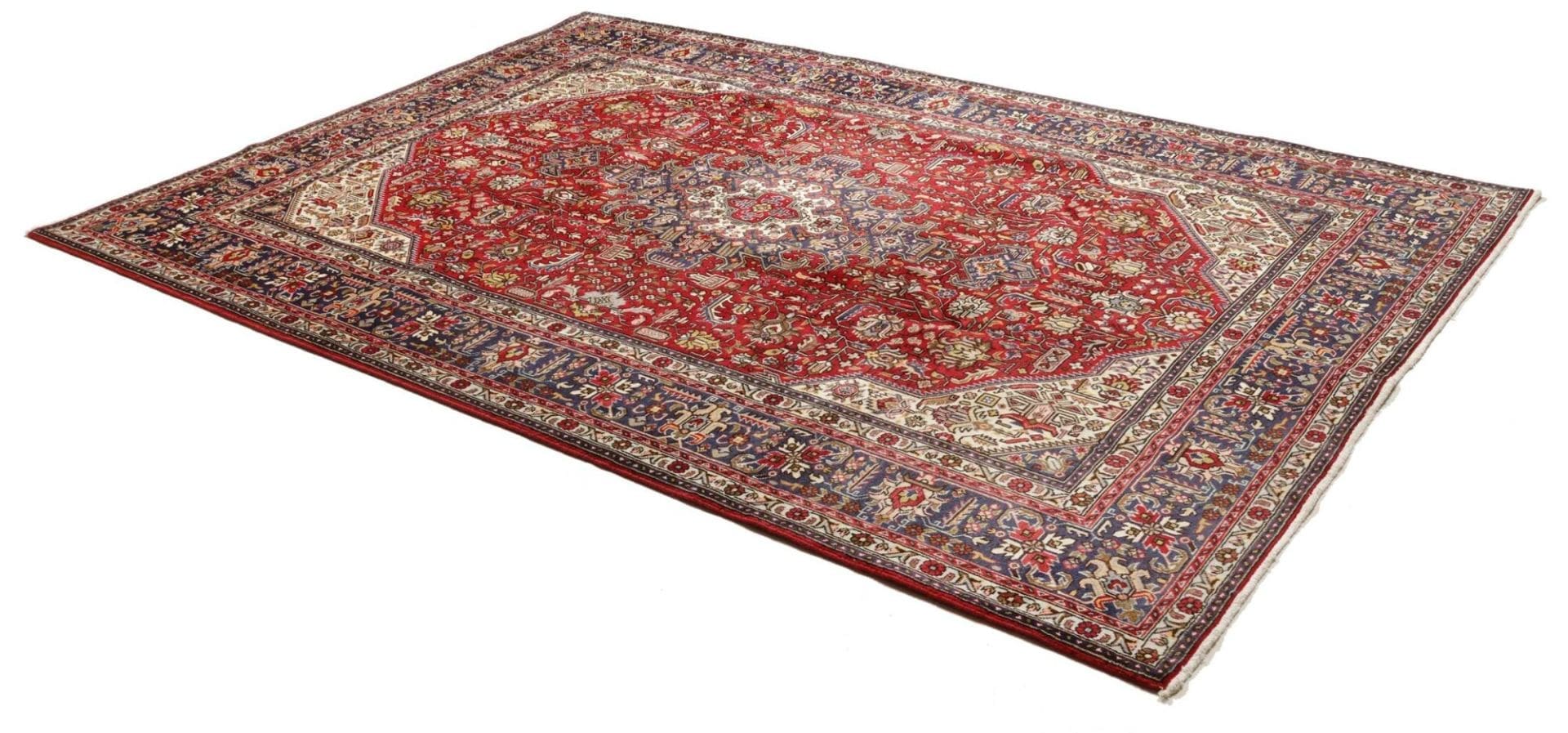 orientteppich-tabriz-206-x-295-cm-handgeknupft-schurwolle-2 Tabriz Persian Rug — hand-knotted, 206 × 295 cm, Wool