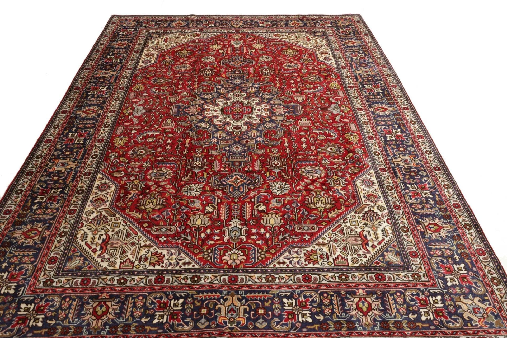 orientteppich-tabriz-206-x-295-cm-handgeknupft-schurwolle-3 Tabriz Persian Rug — hand-knotted, 206 × 295 cm, Wool