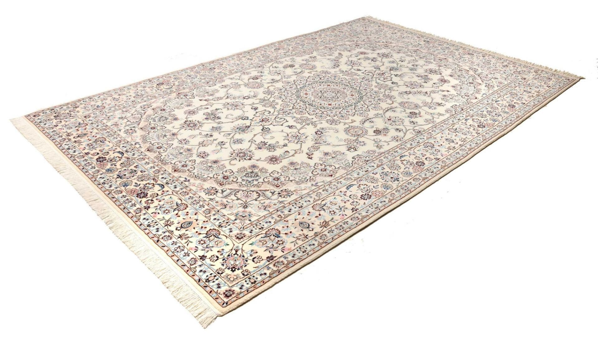 Nain Persian Rug 208 × 317 cm, Wool, hand-knotted