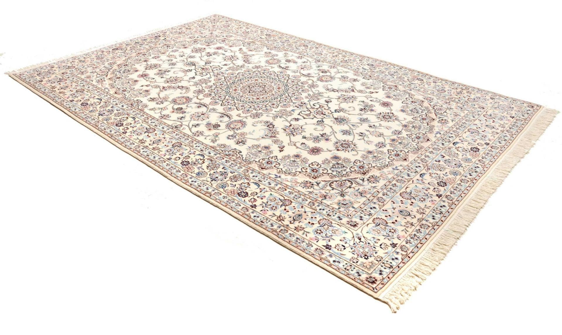 Nain Persian Rug 208 × 317 cm, Wool, hand-knotted