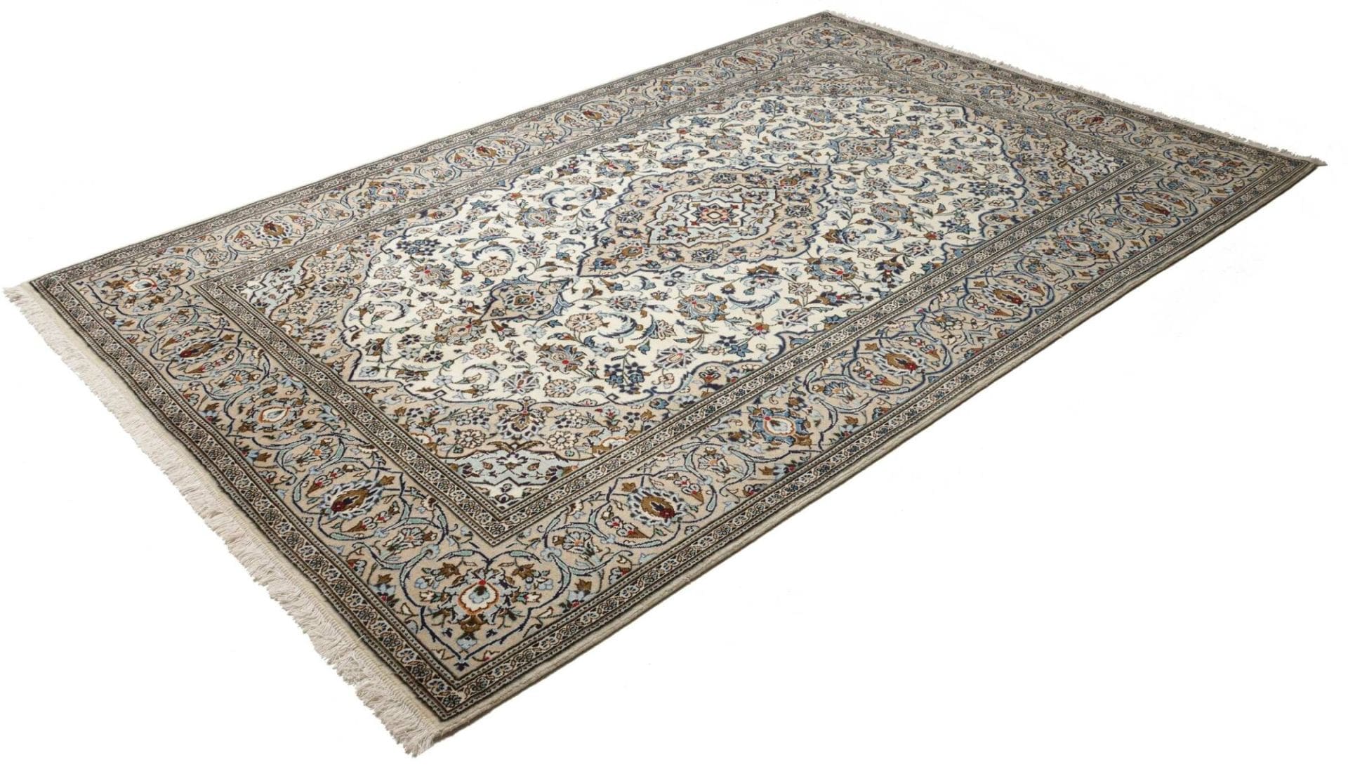 Kashan Persian Rug — hand-knotted, 200 × 304 cm, Wool