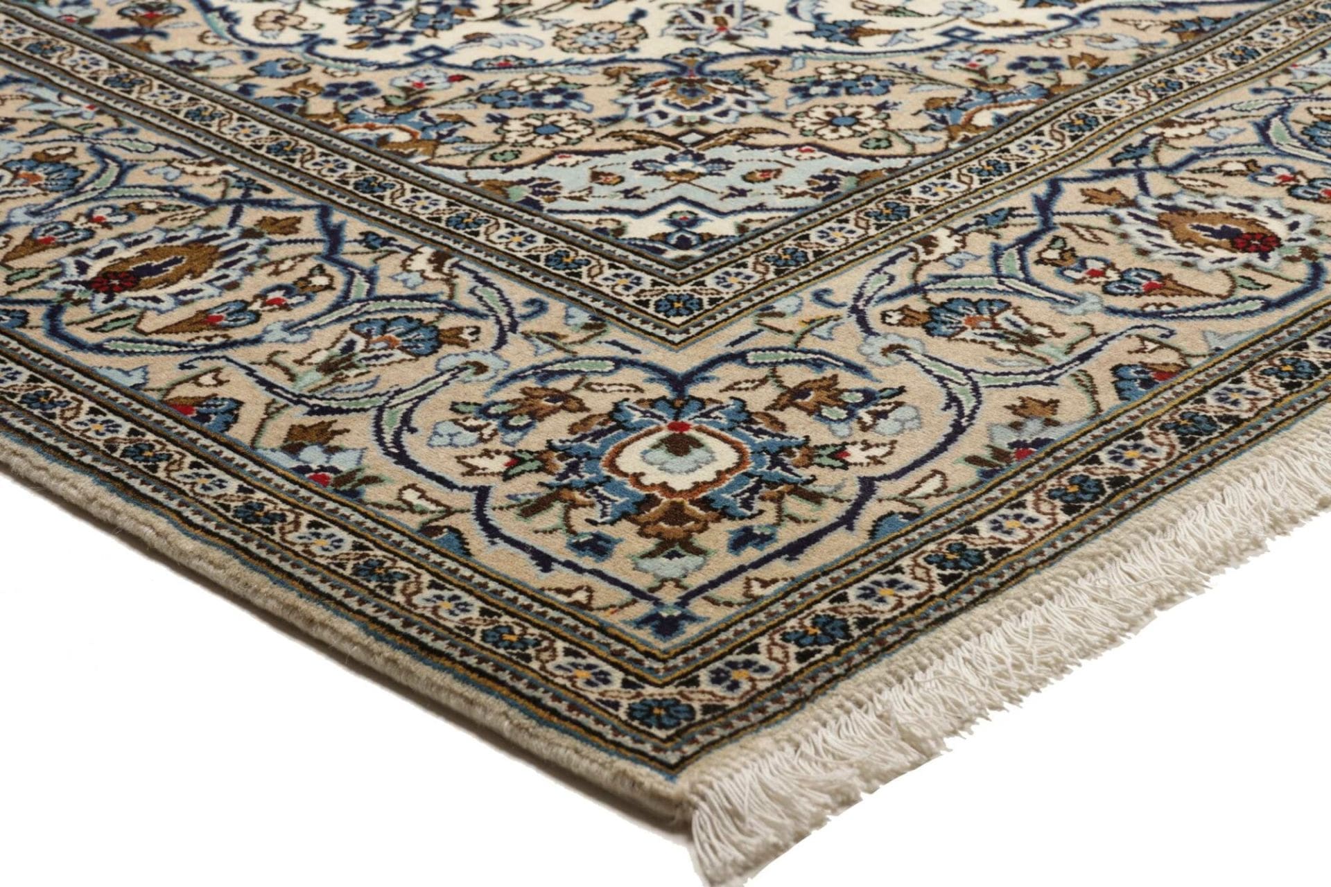 Kashan Persian Rug — hand-knotted, 200 × 304 cm, Wool