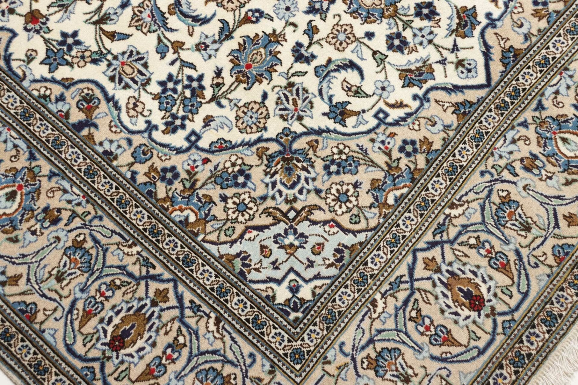 Kashan Persian Rug — hand-knotted, 200 × 304 cm, Wool