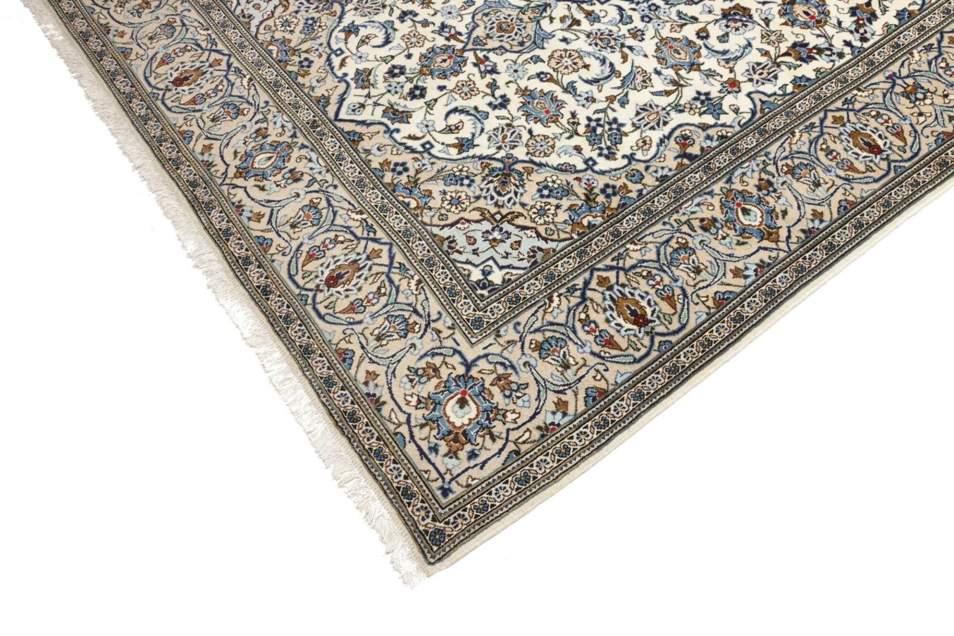Kashan Persian Rug — hand-knotted, 200 × 304 cm, Wool