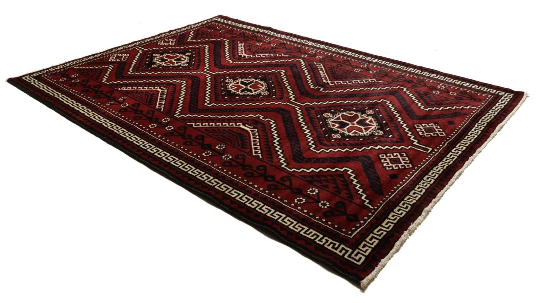 Loribaft Persian Rug 227 × 306 cm, Wool, hand-knotted