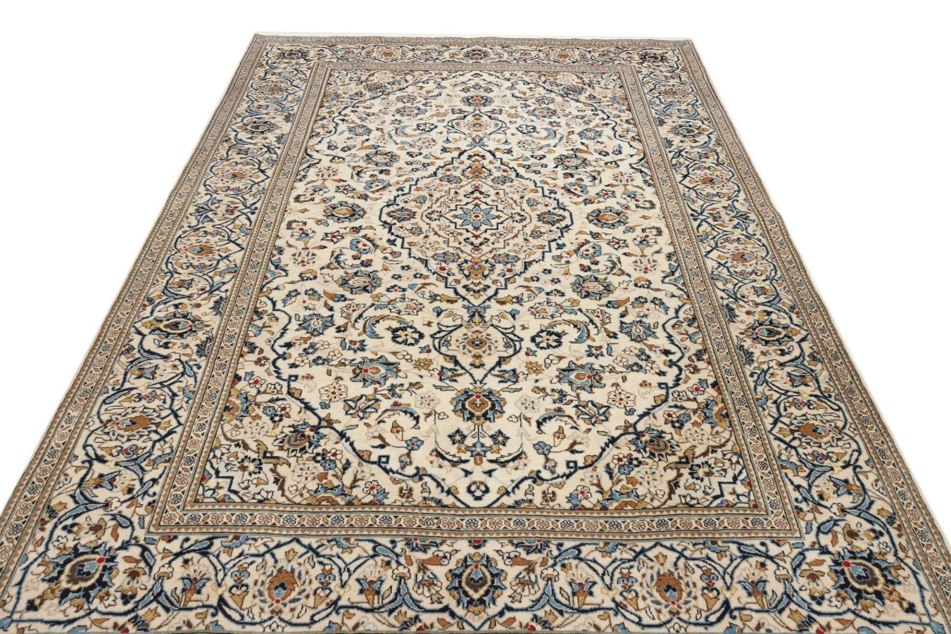 Kashan Persian Rug 199 × 308 cm, Wool, hand-knotted