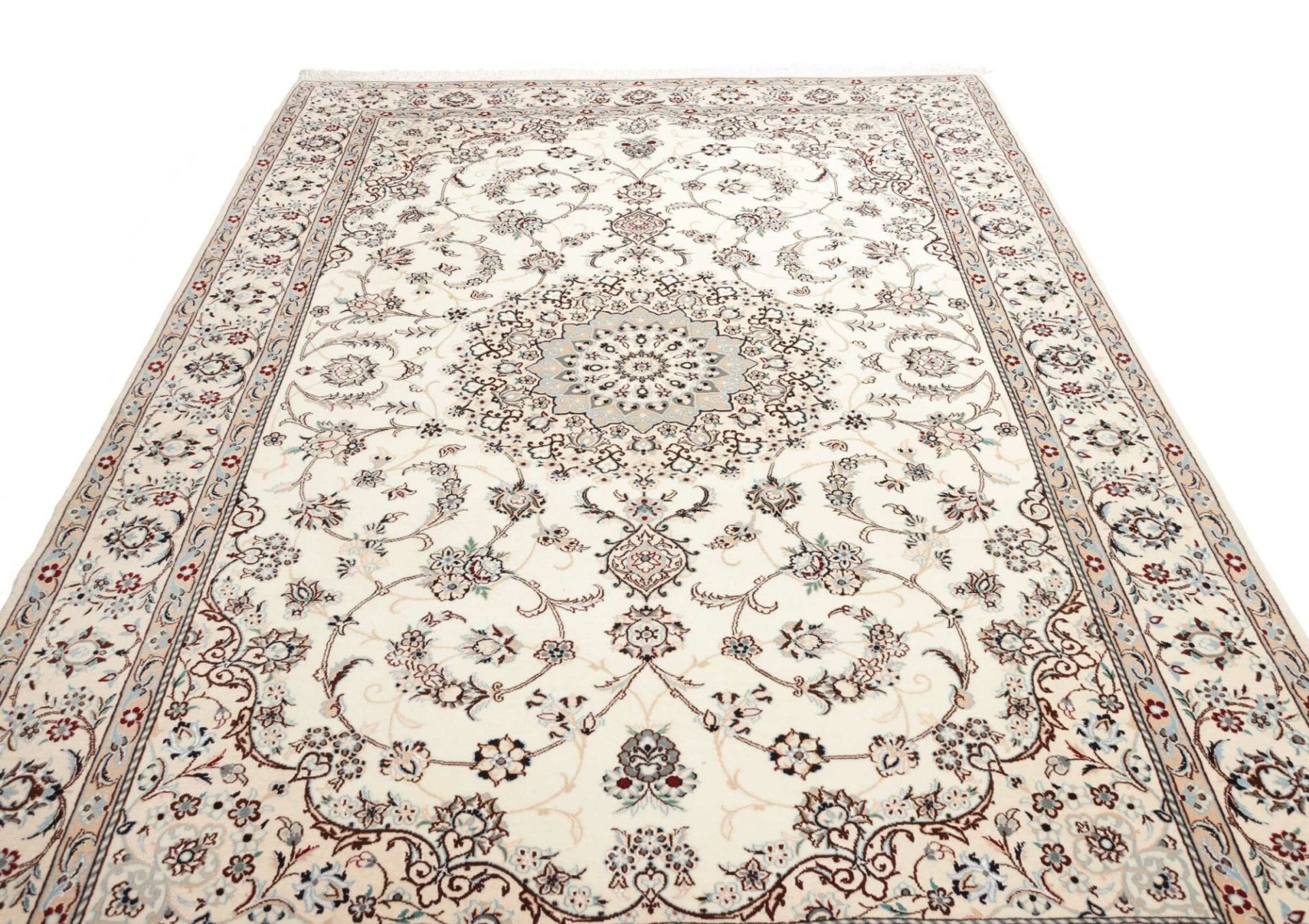 Nain Persian Rug 211 × 312 cm, Wool, hand-knotted