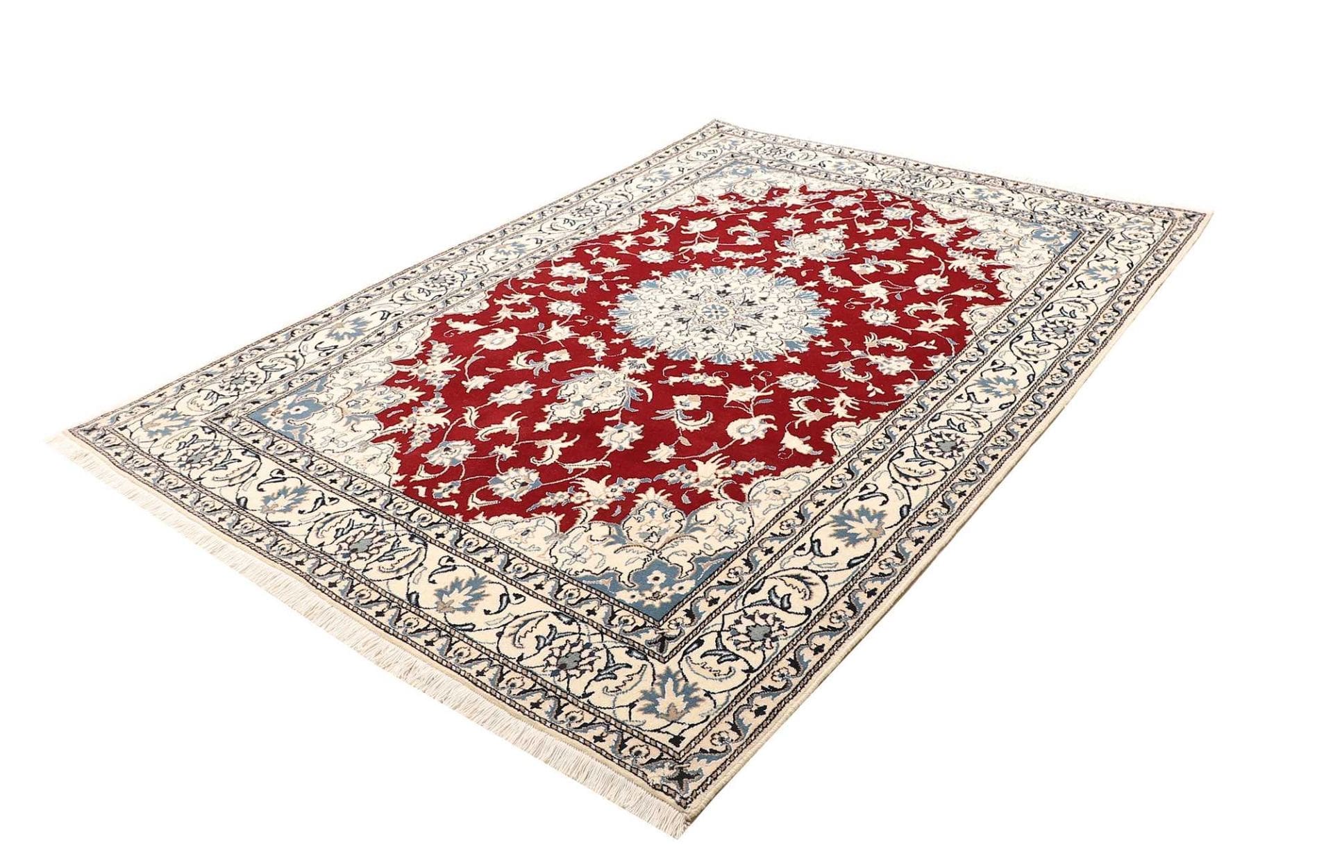 Nain Persian Rug 173 × 235 cm, Wool, hand-knotted