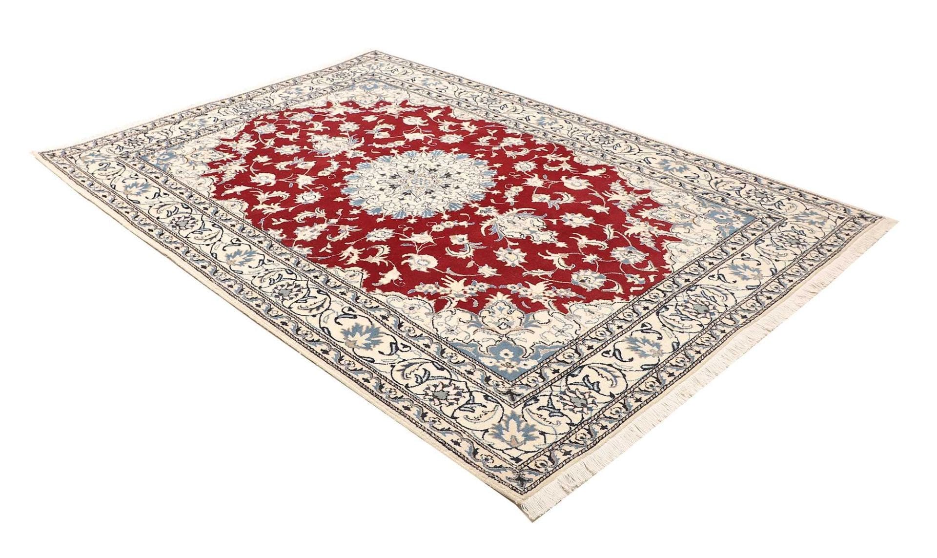 Nain Persian Rug 173 × 235 cm, Wool, hand-knotted