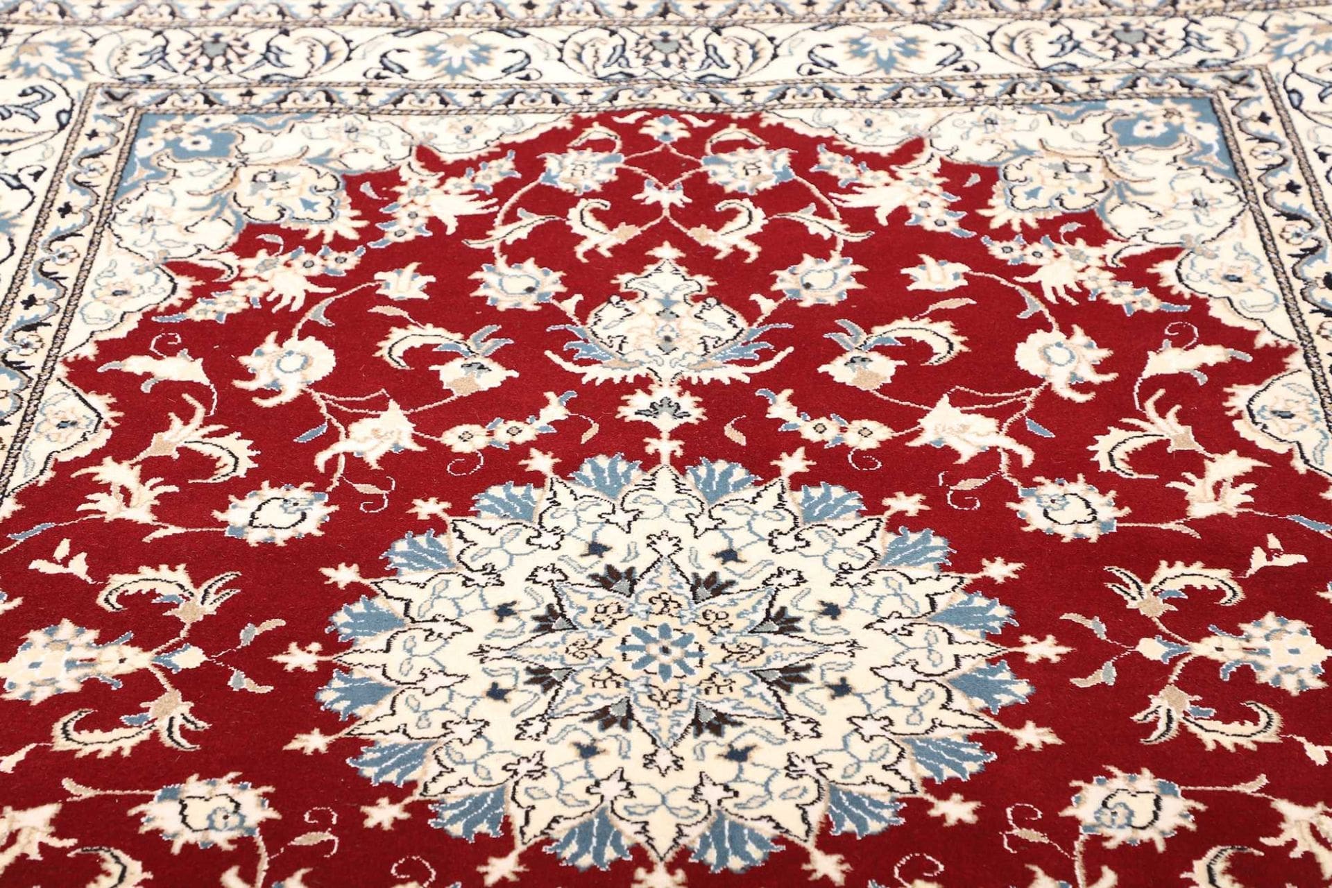 Nain Persian Rug 173 × 235 cm, Wool, hand-knotted