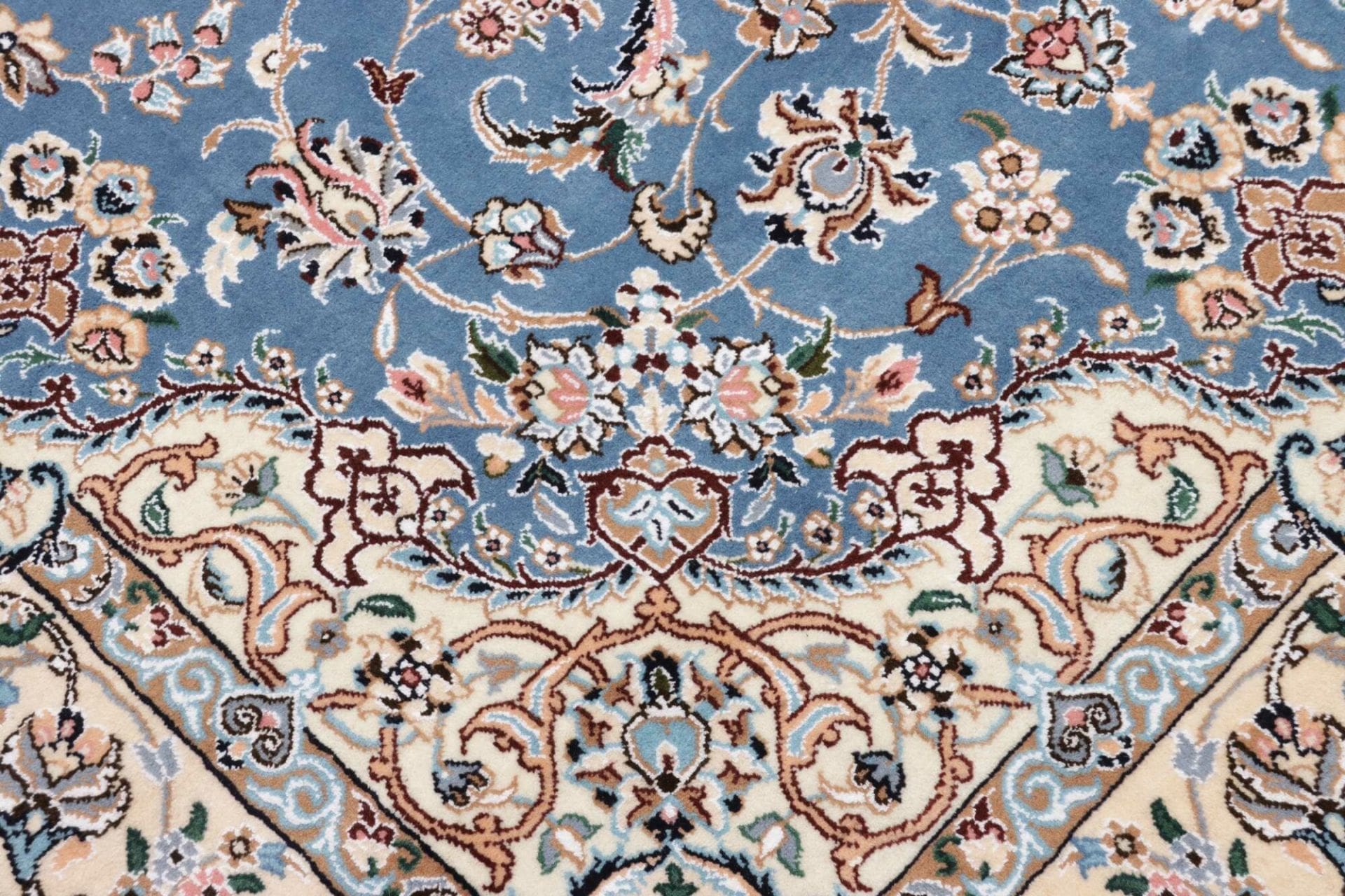 Nain Persian Rug 156 × 255 cm, Wool, hand-knotted