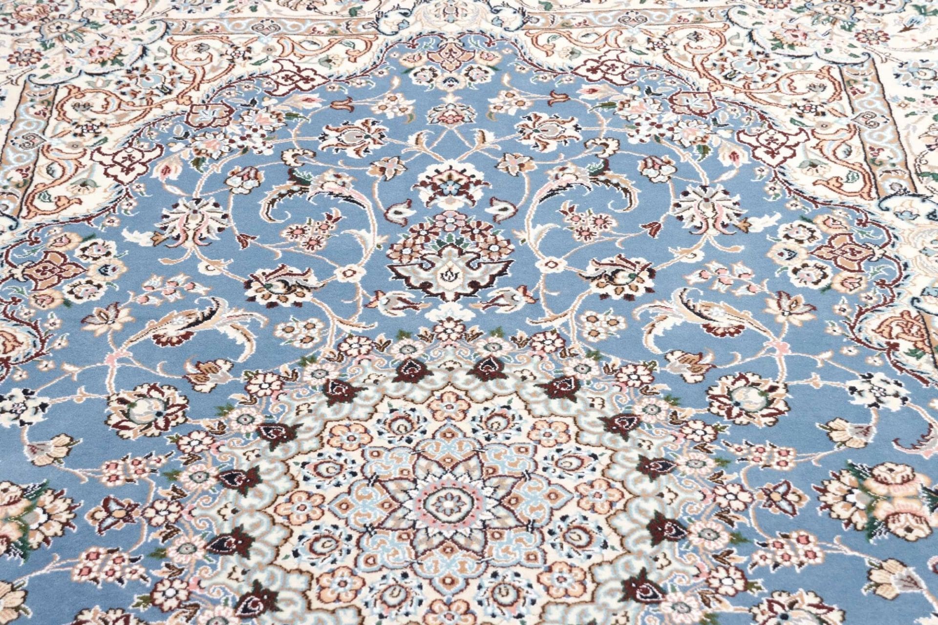 Nain Persian Rug 156 × 255 cm, Wool, hand-knotted
