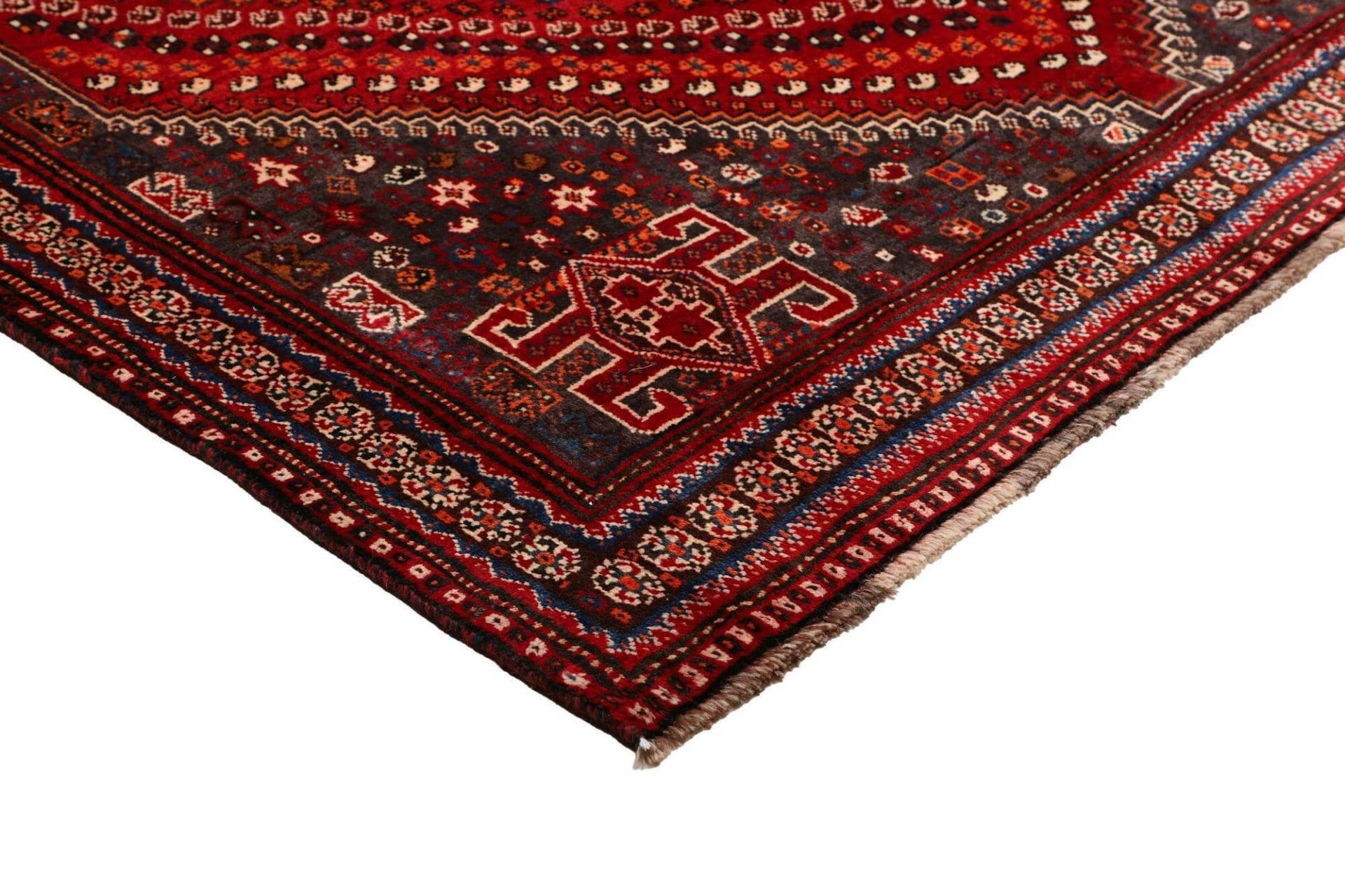 Shiraz Persian Rug 173 × 249 cm, Wool, hand-knotted
