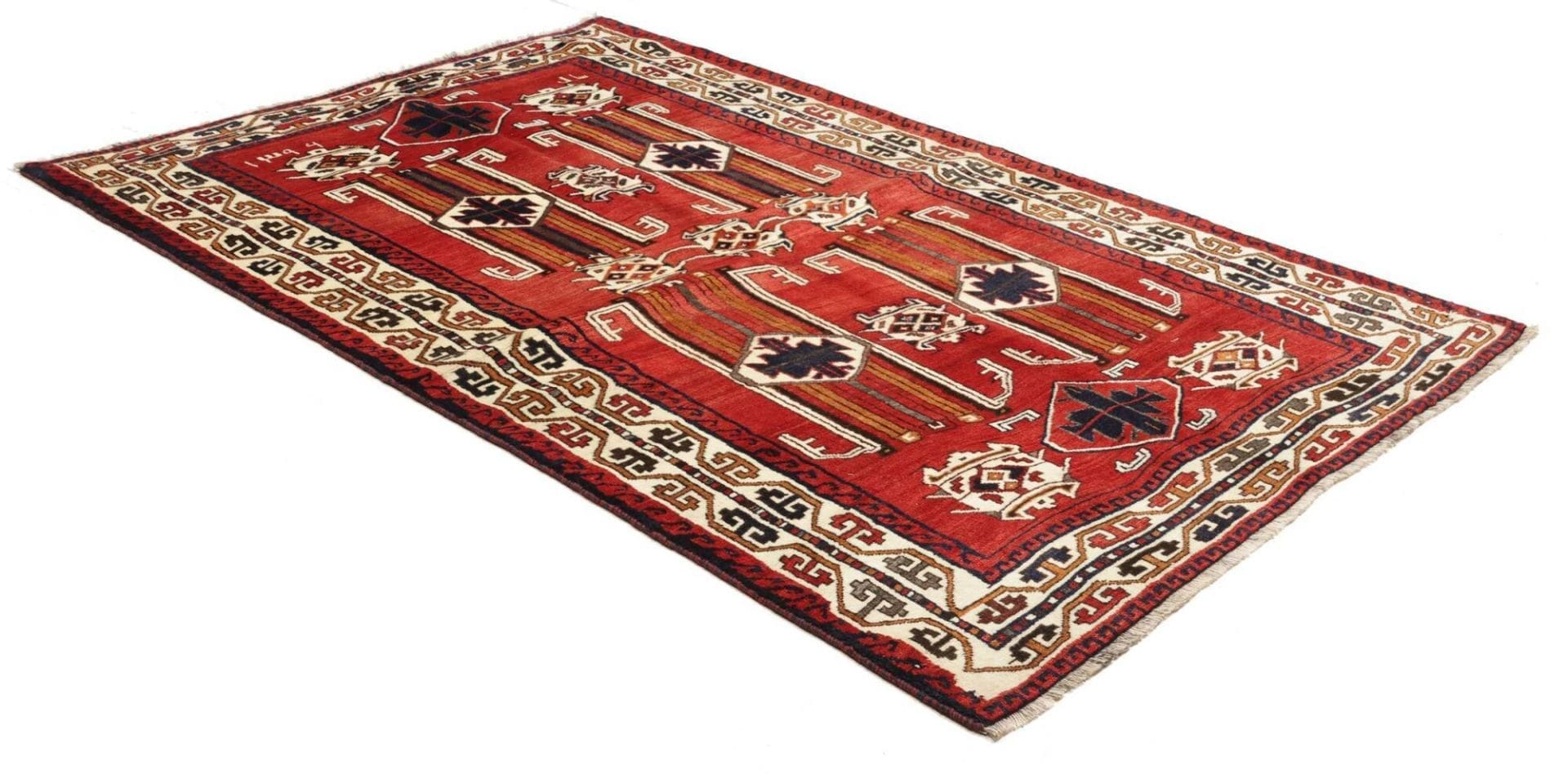 lori-orientteppich-173-x-255cm-geometrisch-handgeknupft-2 Loribaft Persian Rug 173 × 255 cm, Wool, hand-knotted