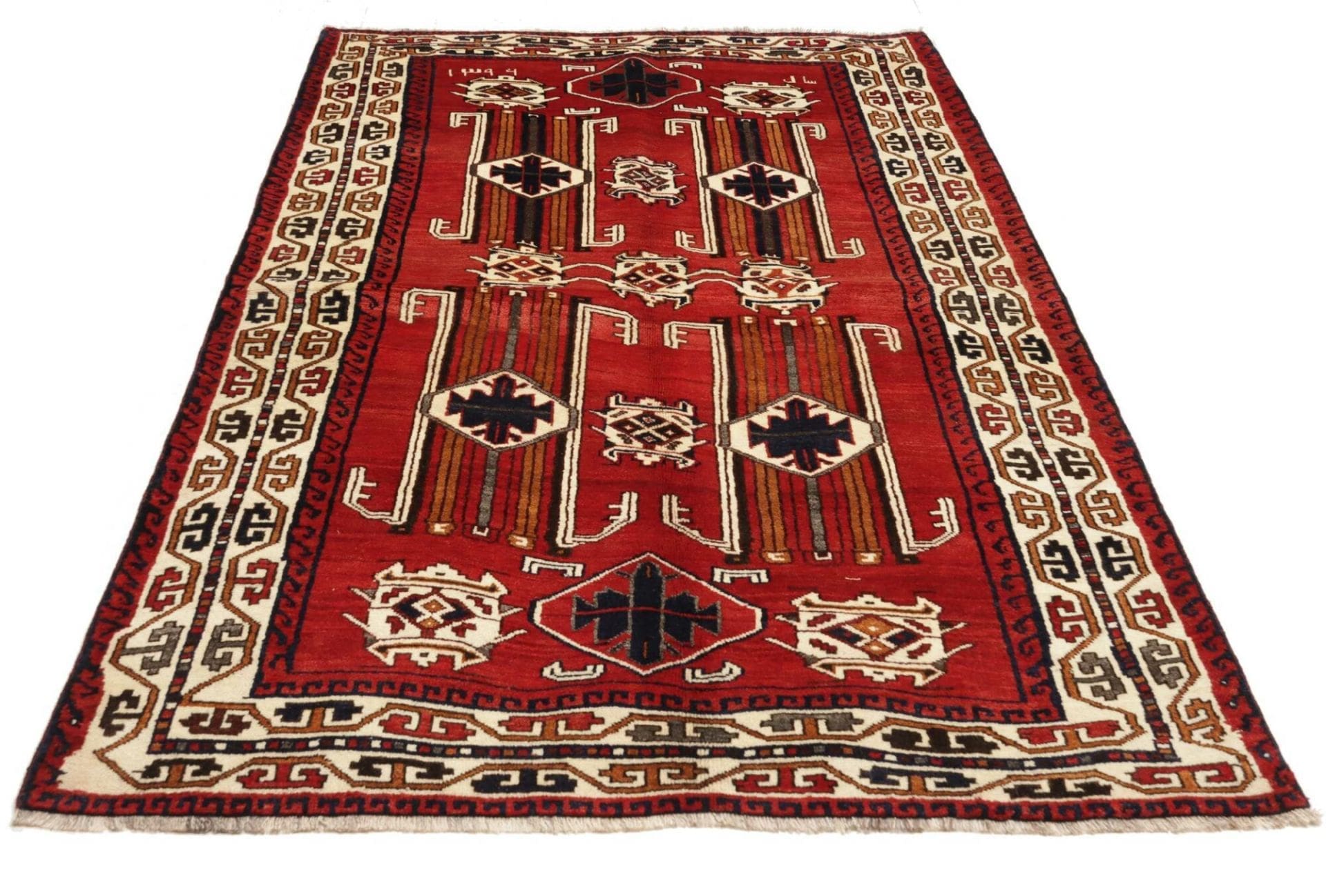 lori-orientteppich-173-x-255cm-geometrisch-handgeknupft-3 Loribaft Persian Rug 173 × 255 cm, Wool, hand-knotted