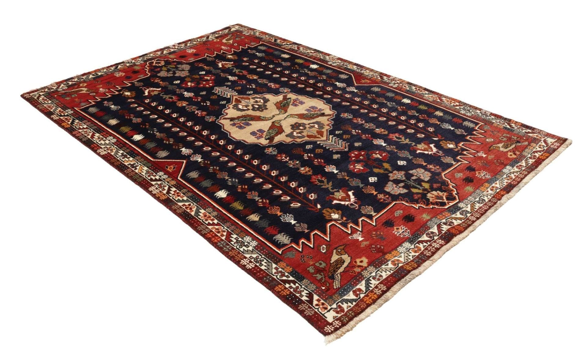 Qashqai Persian Rug 170 × 252 cm, Wool, hand-knotted