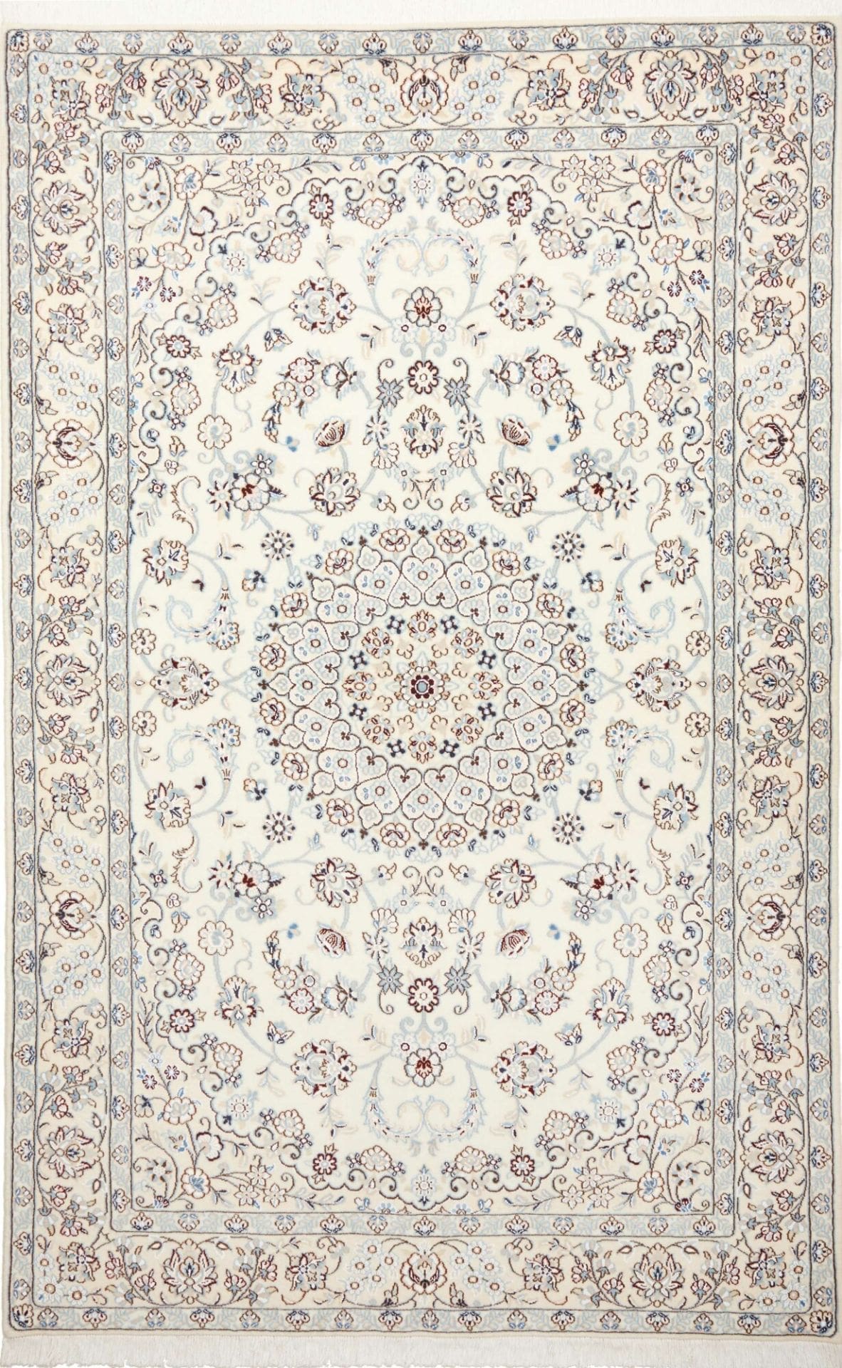 Nain Persian Rug — hand-knotted, 157 × 242 cm, Wool