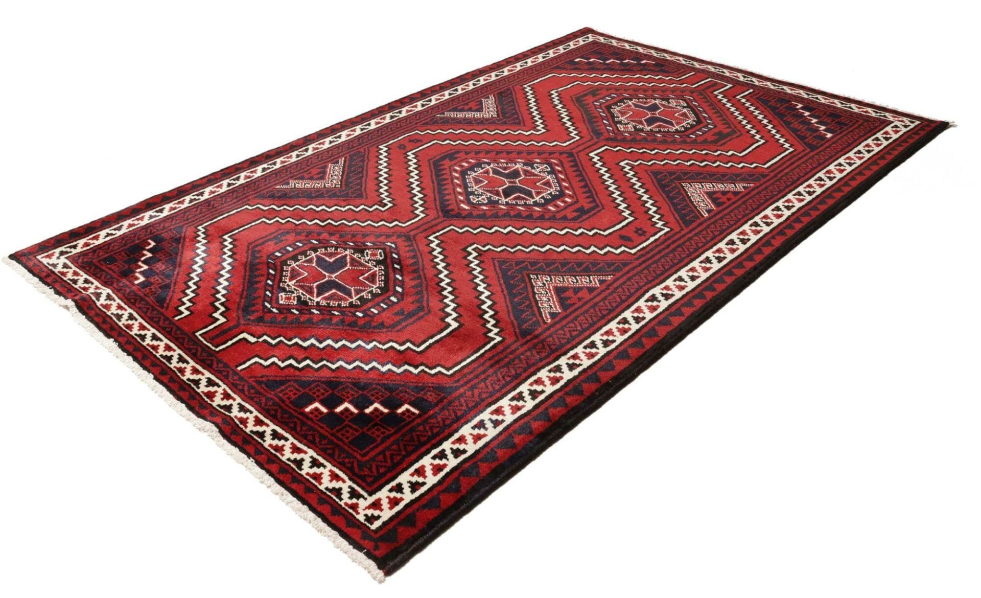 lori-orientteppich-172-x-265-cm-geometrisches-muster-handgeknupft-1 Loribaft Persian Rug — hand-knotted, 172 × 265 cm, Wool
