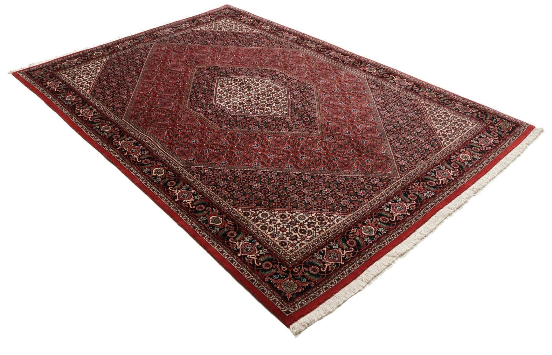 persischer-bidjar-teppich-171-x-246cm-handgeknupft-schurwolle-3 Hand-Knotted Wool Bijar Persian Rug, 171 × 246 cm