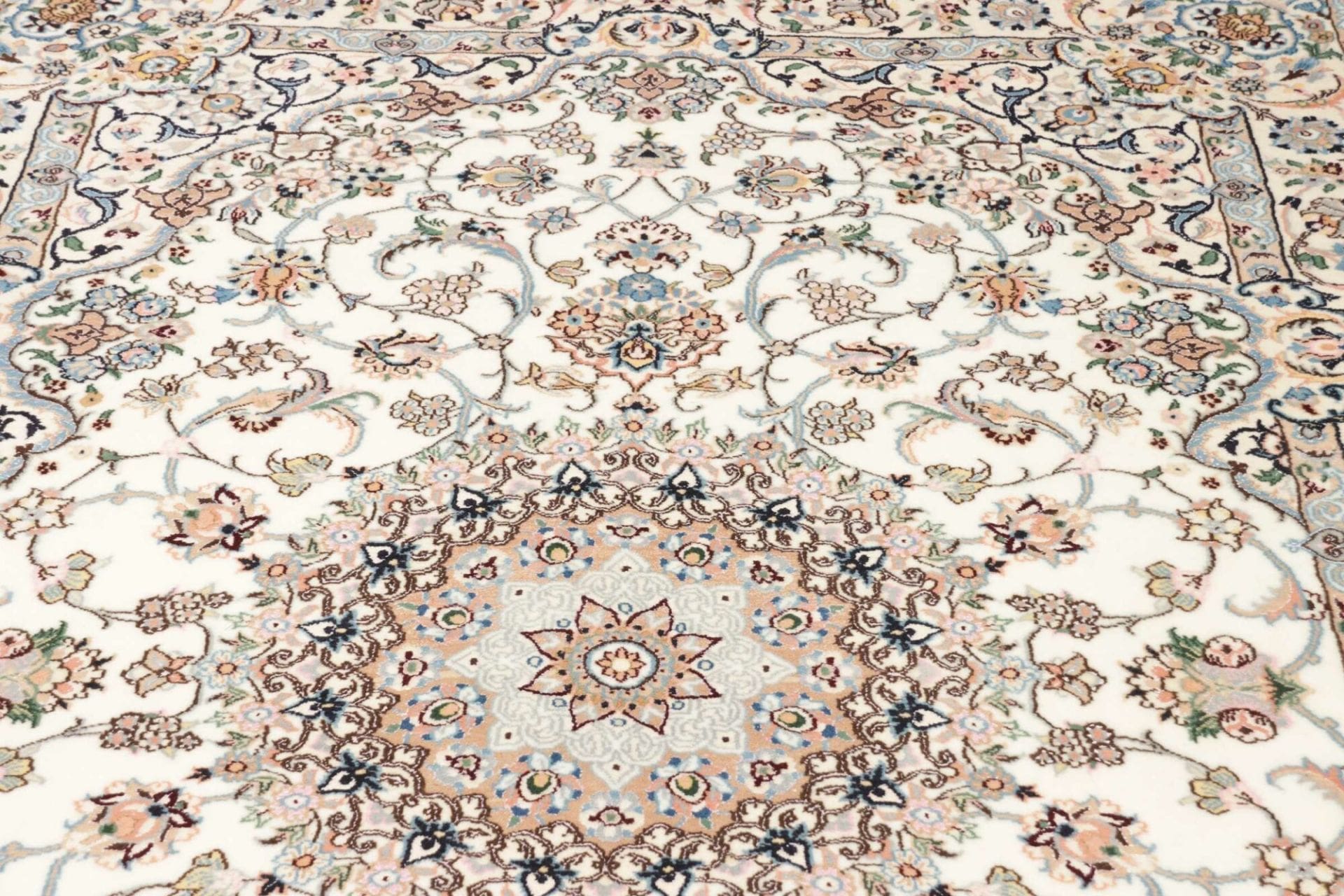 nain-teppich-160-x-247cm-florales-muster-handgeknupft-perserteppich-8 Nain Persian Rug 160 × 247 cm, Wool, hand-knotted