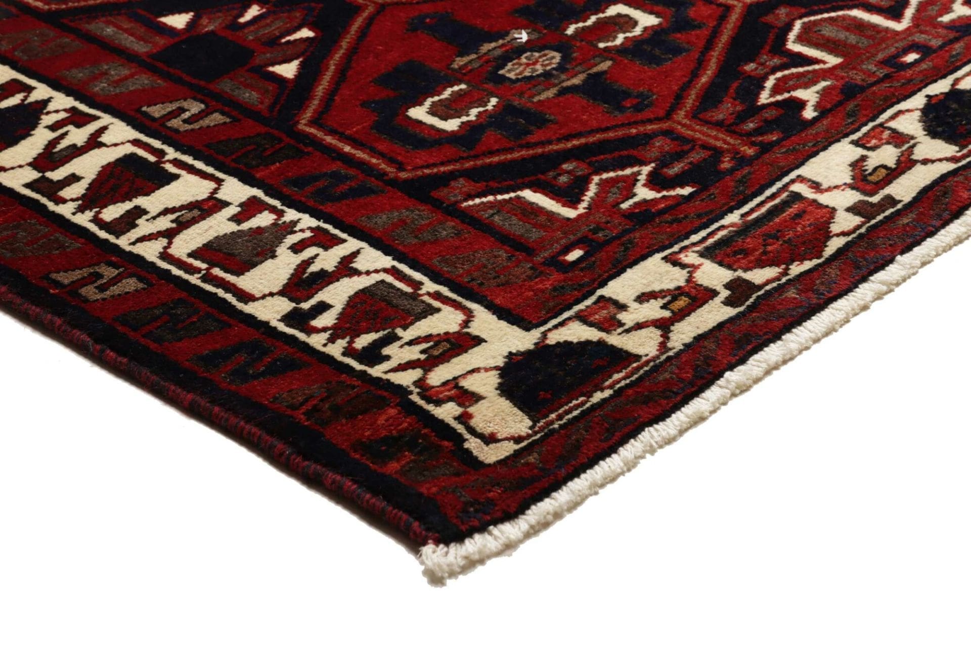 Hand-Knotted Wool Loribaft Persian Rug, 177 × 266 cm