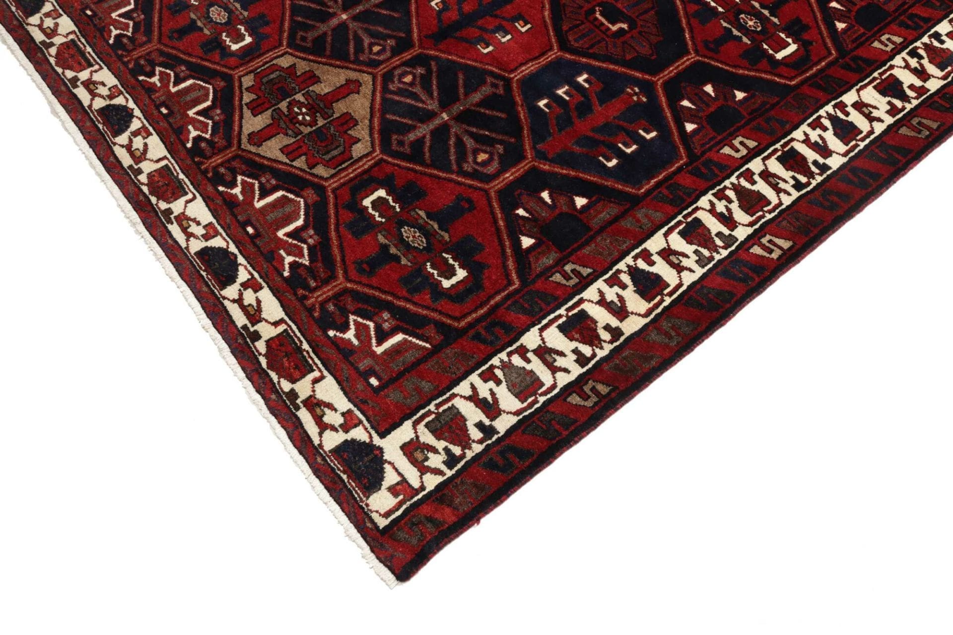 Hand-Knotted Wool Loribaft Persian Rug, 177 × 266 cm