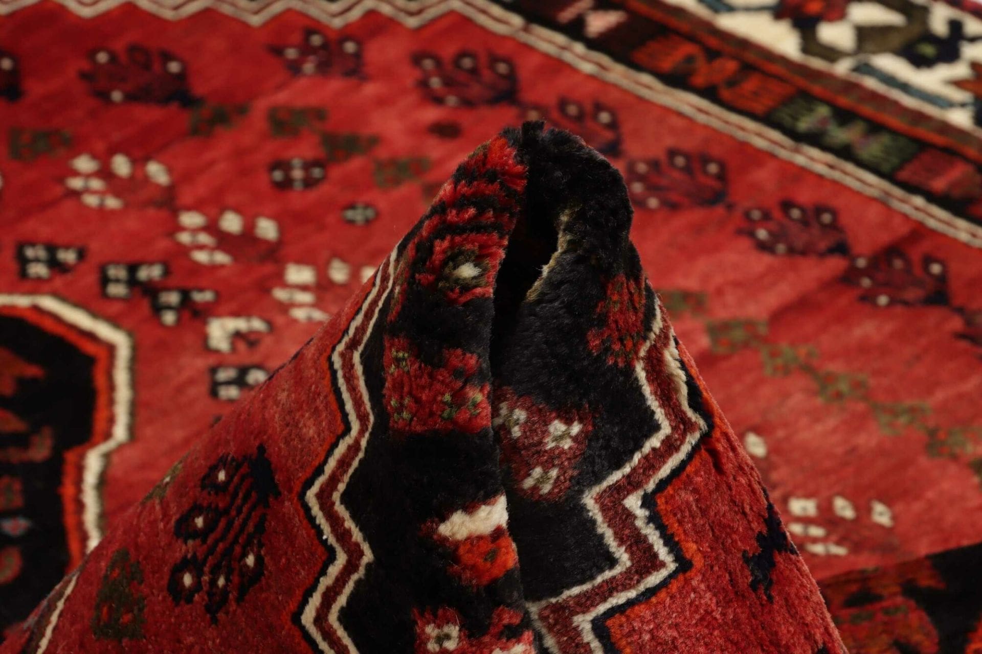 Shiraz Persian Rug 166 × 253 cm, Wool, hand-knotted