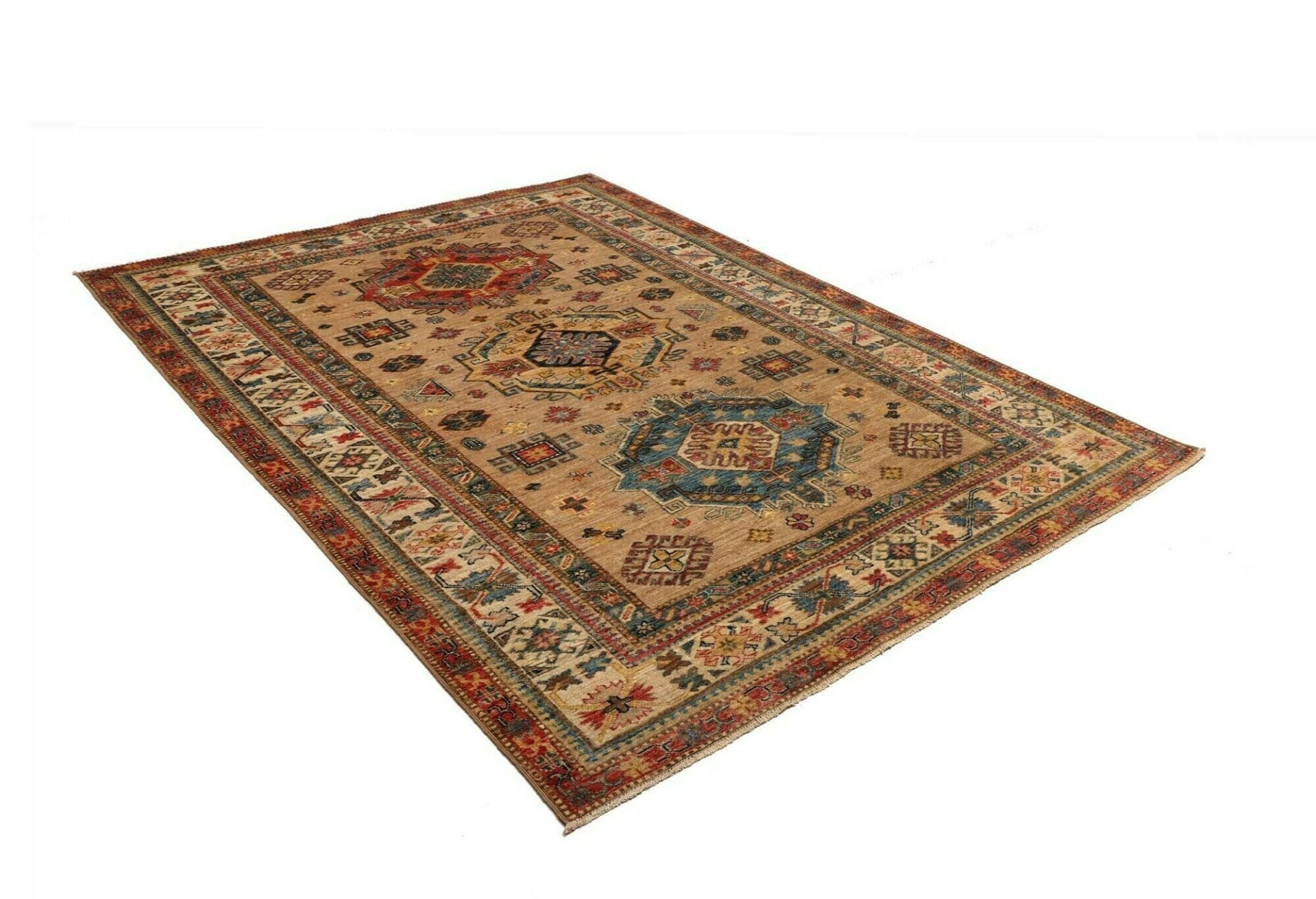 Kazak Pakistani Rug 170 × 234 cm, Wool, hand-knotted
