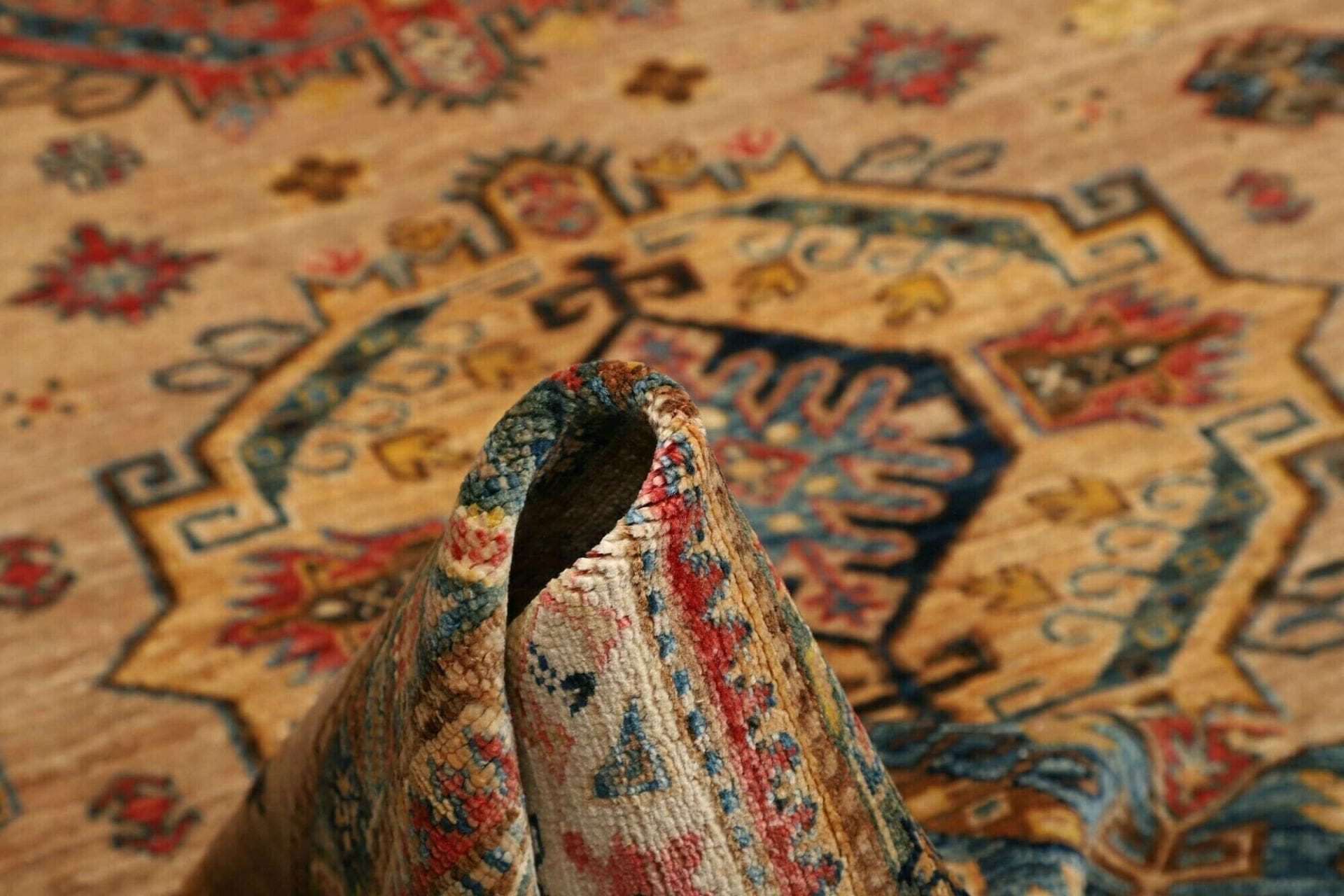 Kazak Pakistani Rug 170 × 234 cm, Wool, hand-knotted