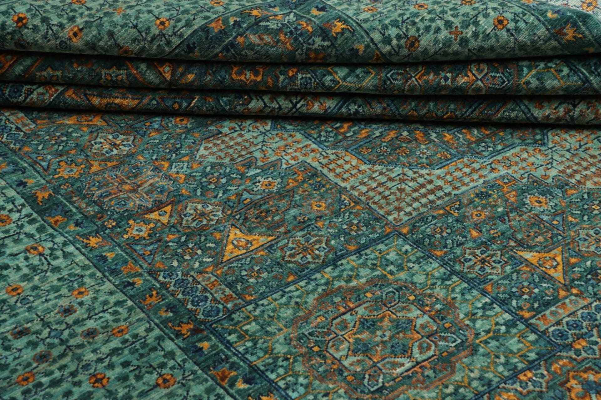 Mamluk Pakistani Rug 172 × 238 cm, Wool, hand-knotted