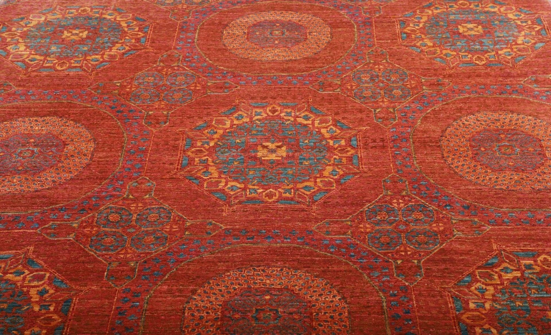 mamluk-orientteppich-174-x-240-cm-handgeknupft-hohe-qualitat-6 Mamluk Pakistani Rug 174 × 240 cm, Wool, hand-knotted