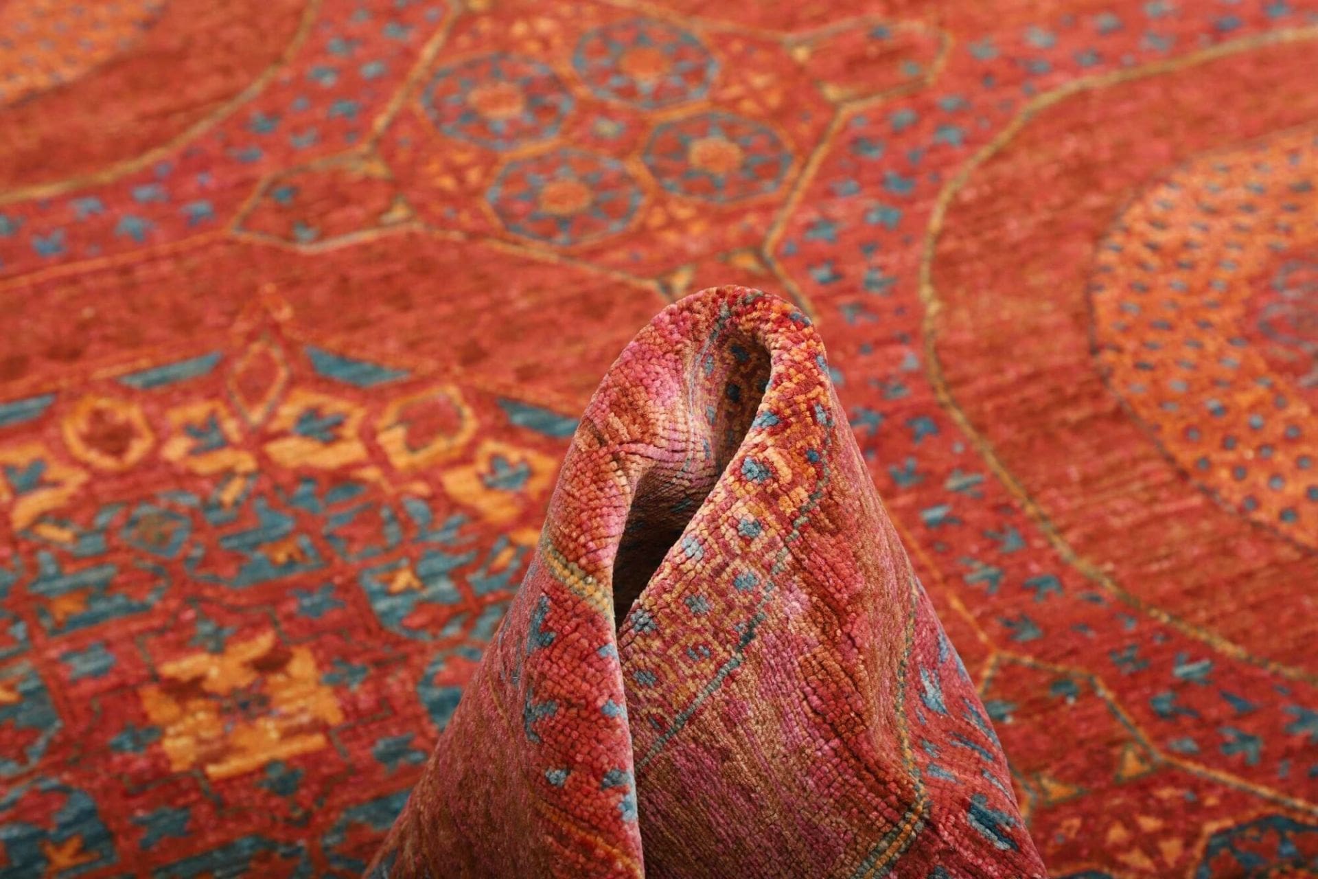 mamluk-orientteppich-174-x-240-cm-handgeknupft-hohe-qualitat-8 Mamluk Pakistani Rug 174 × 240 cm, Wool, hand-knotted