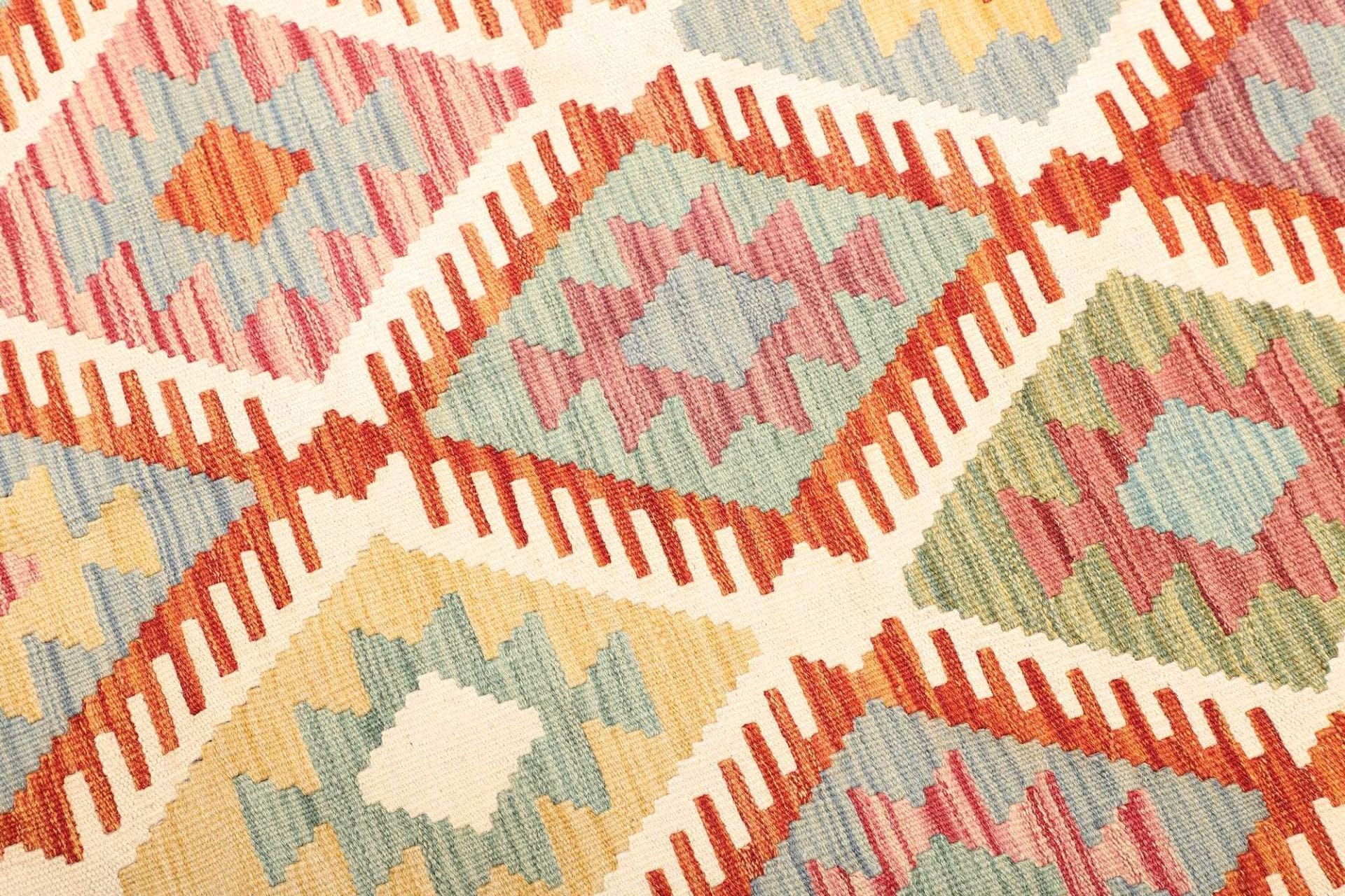 Kilim Pakistani Rug 168 × 243 cm, Wool, hand-woven