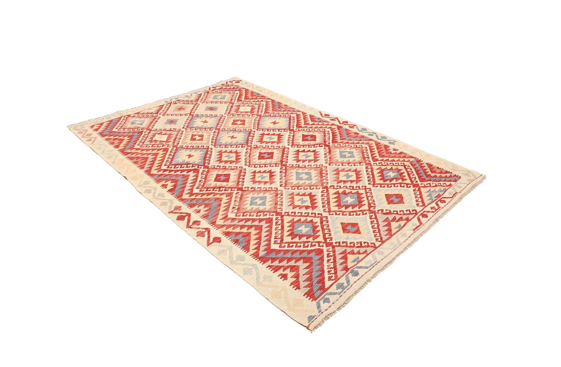 Kilim Pakistani Rug 170 × 244 cm, Wool, hand-woven