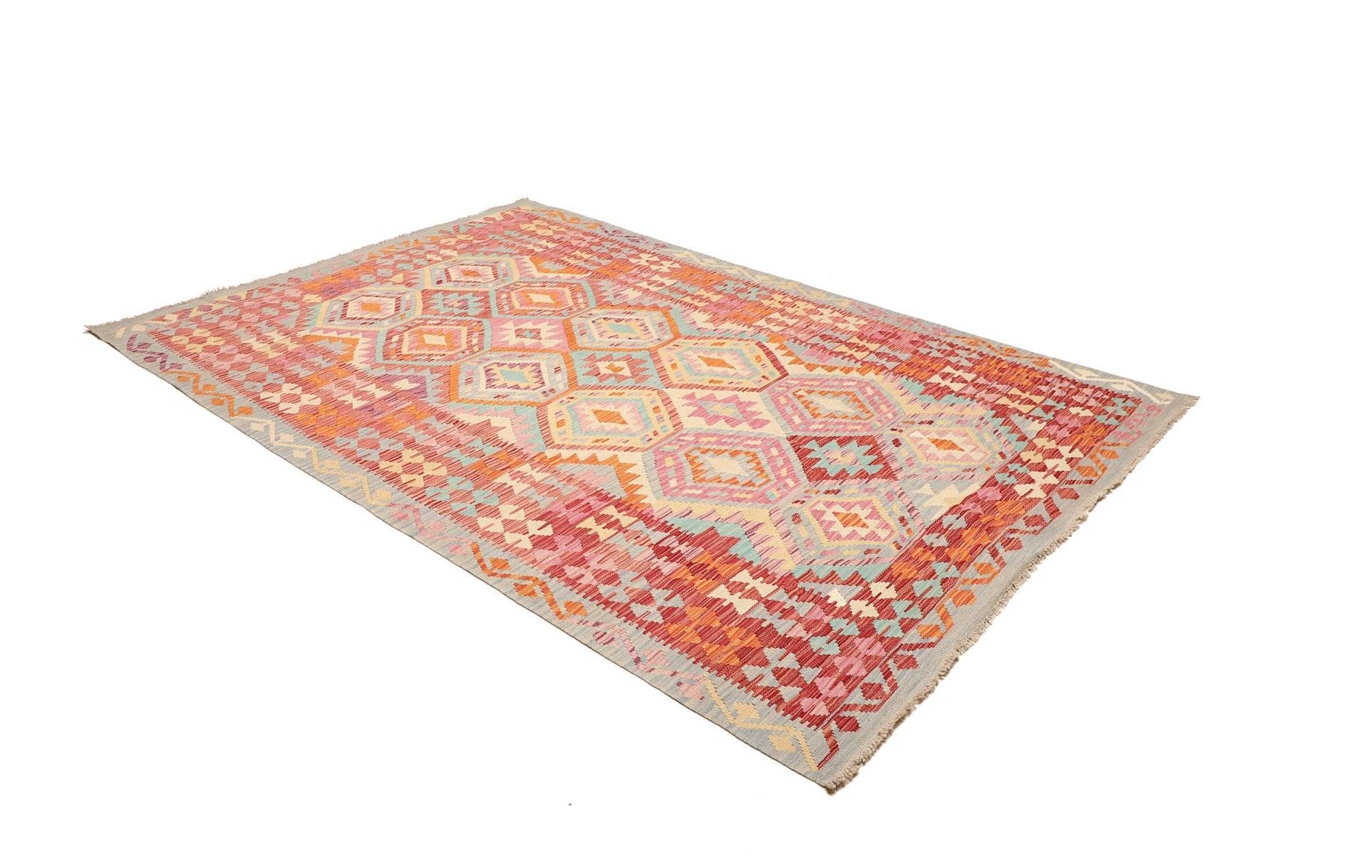 Kilim Pakistani Rug — hand-woven, 172 × 253 cm, Wool