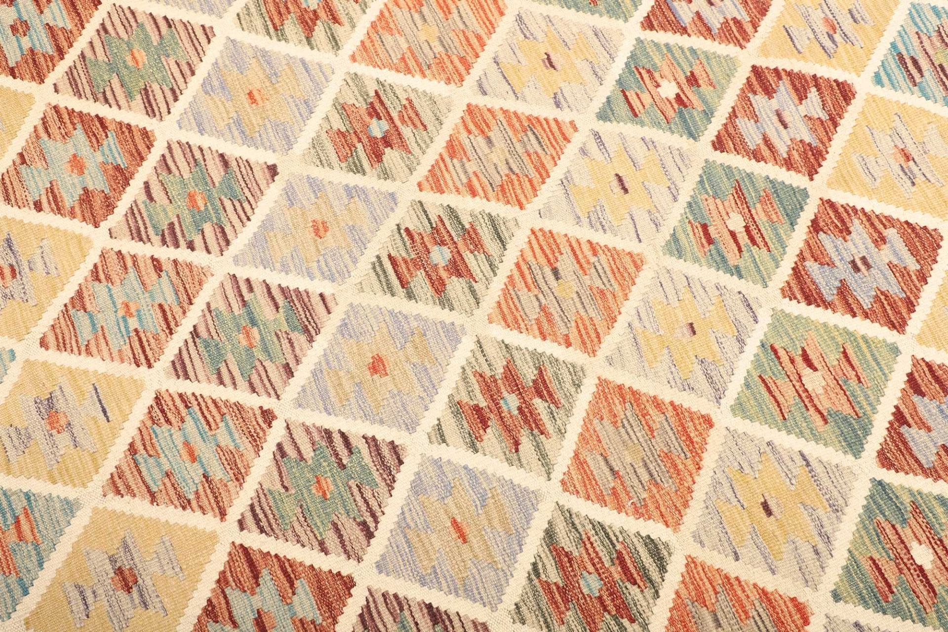 Kilim Pakistani Rug 163 × 212 cm, Wool, hand-woven