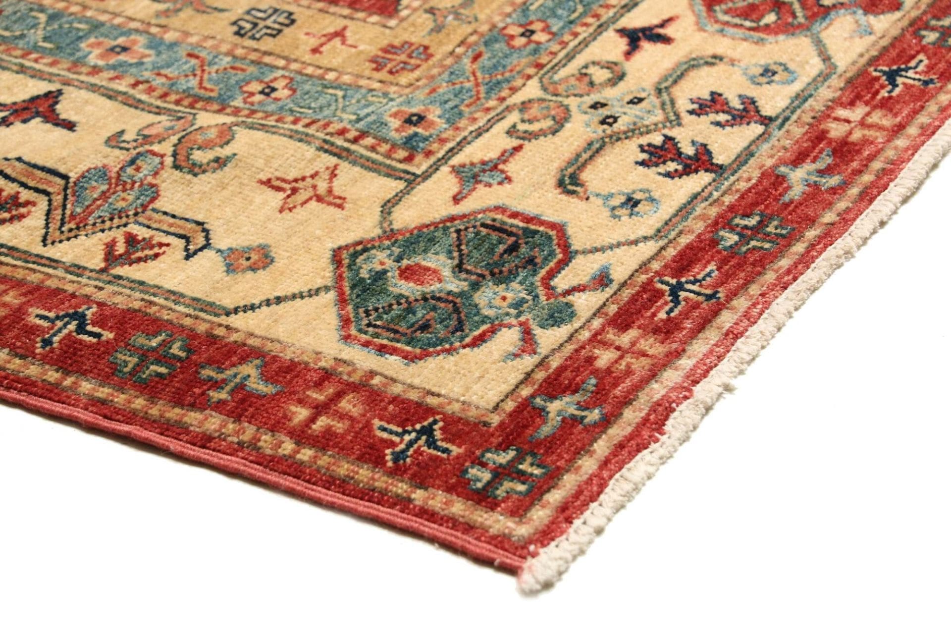 Kazak Pakistani Rug — hand-knotted, 173 × 264 cm, Wool