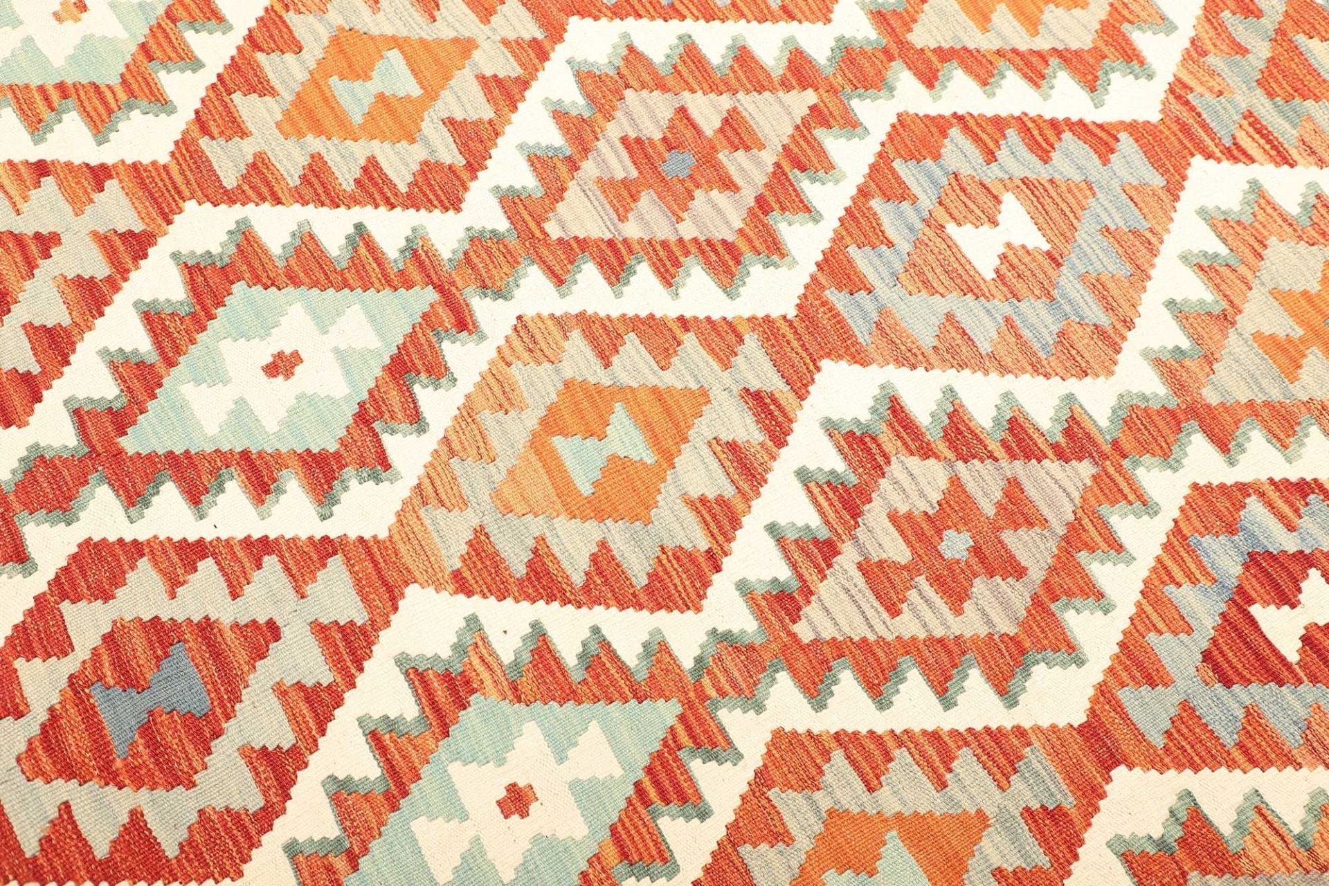 Kilim Afghan Rug — hand-woven, 176 × 249 cm, Wool