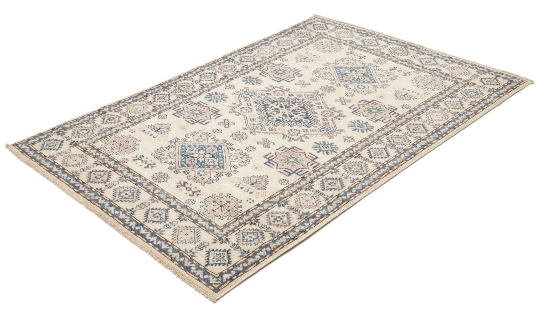 Kazak Pakistani Rug 124 × 177 cm, Wool, hand-knotted