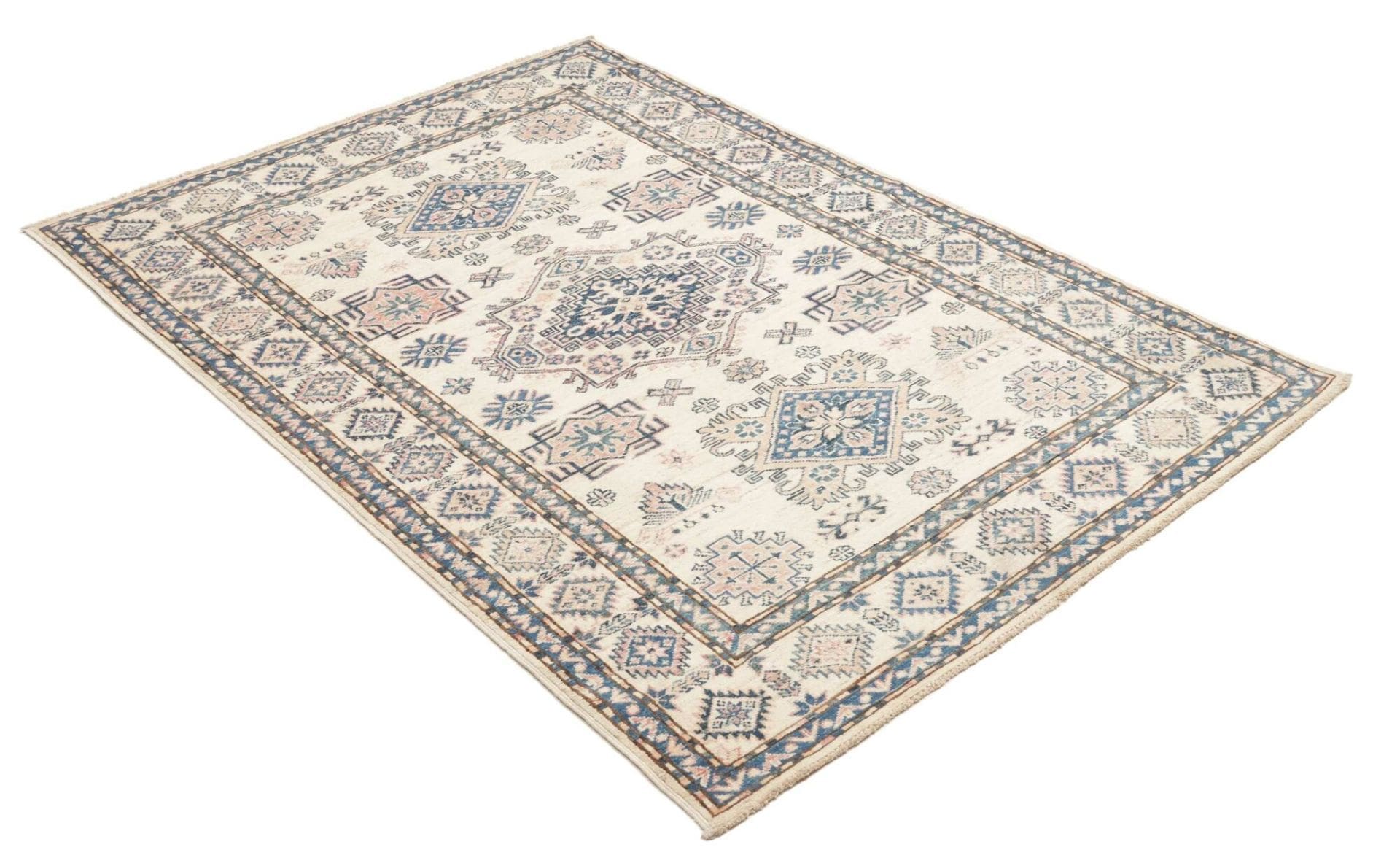 Kazak Pakistani Rug 124 × 177 cm, Wool, hand-knotted