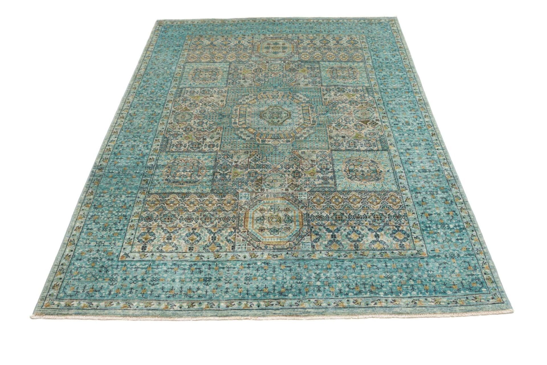 Mamluk Pakistani Rug — hand-knotted, 150 × 204 cm, Wool