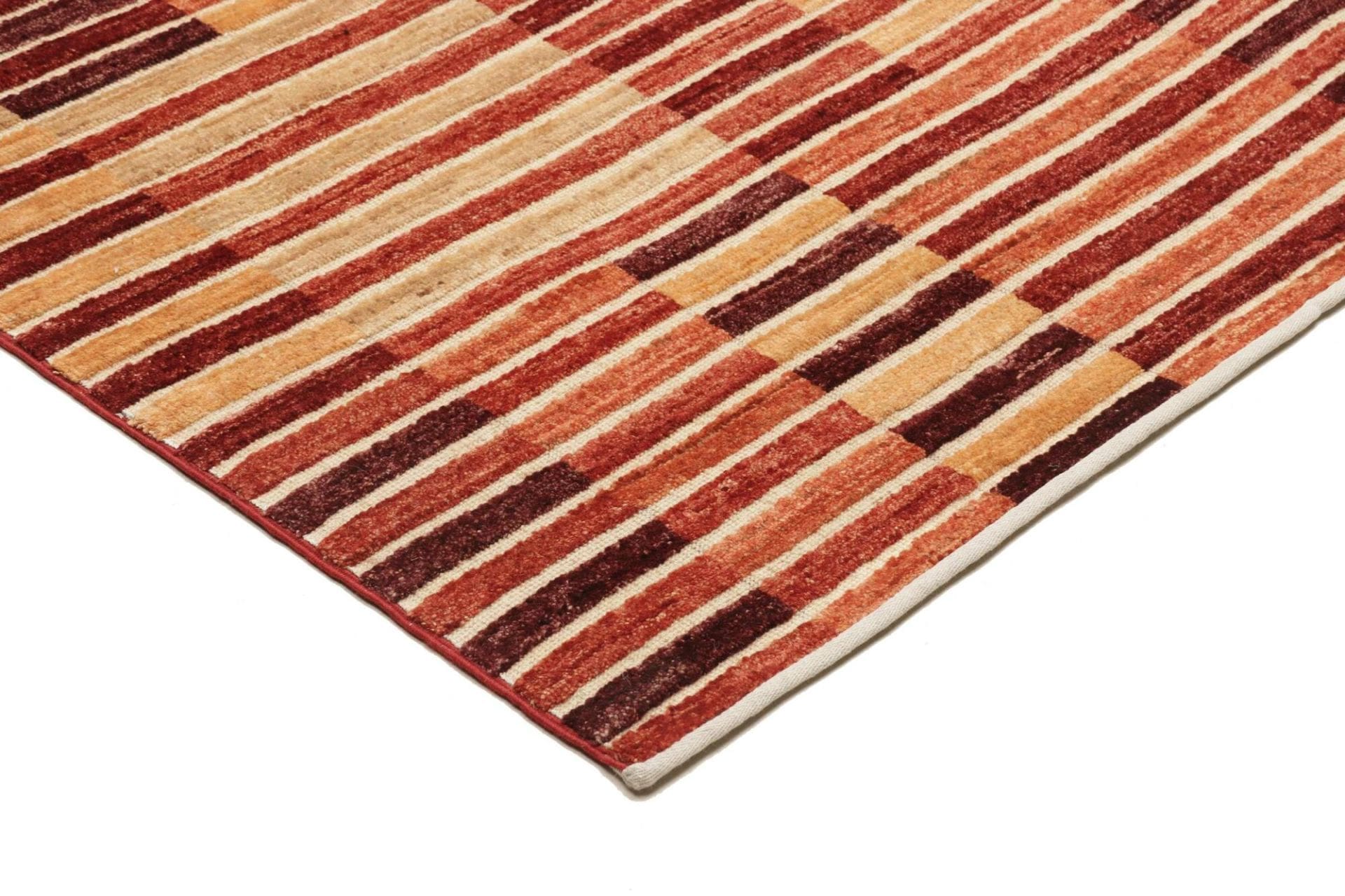 Hand-Knotted Wool Ziegler Pakistani Rug, 154 × 202 cm