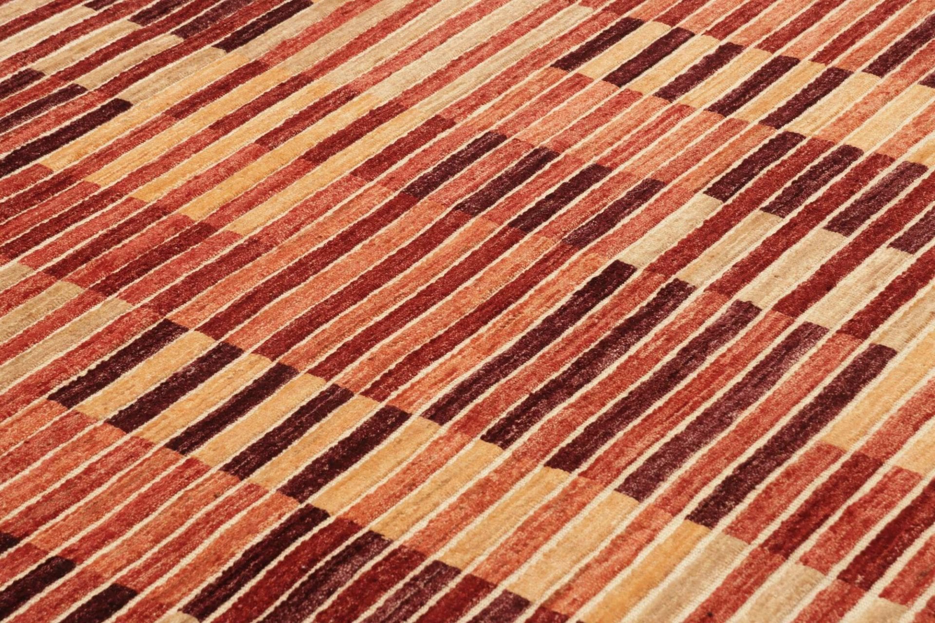 Hand-Knotted Wool Ziegler Pakistani Rug, 154 × 202 cm
