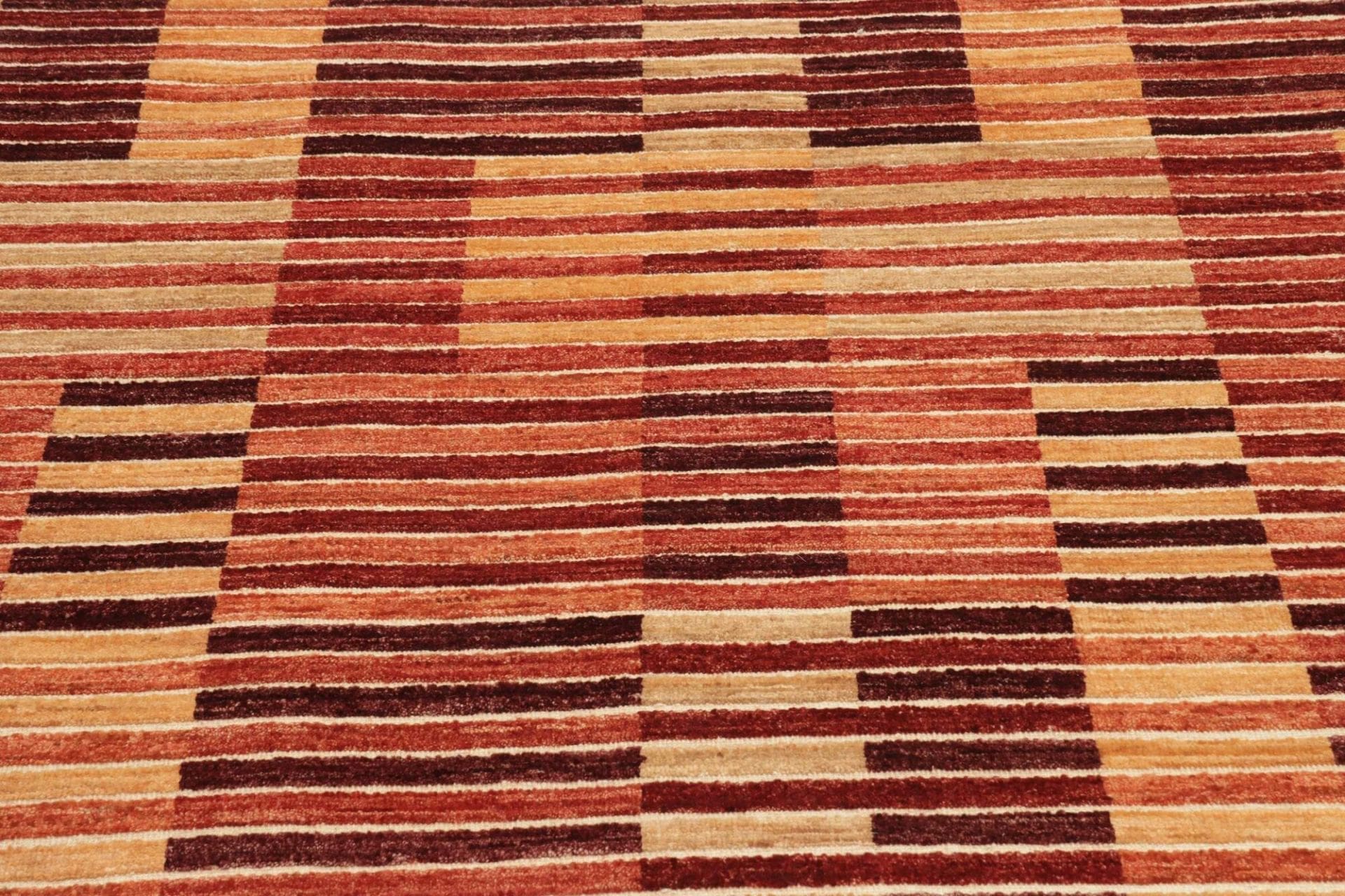 Hand-Knotted Wool Ziegler Pakistani Rug, 154 × 202 cm
