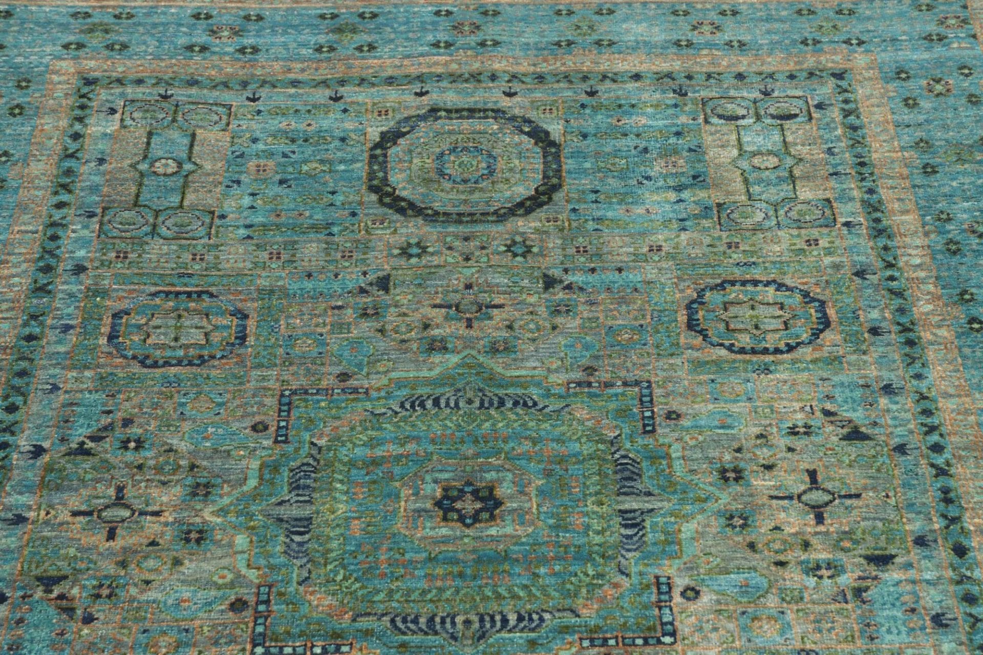 Mamluk Pakistani Rug — hand-knotted, 128 × 181 cm, Wool