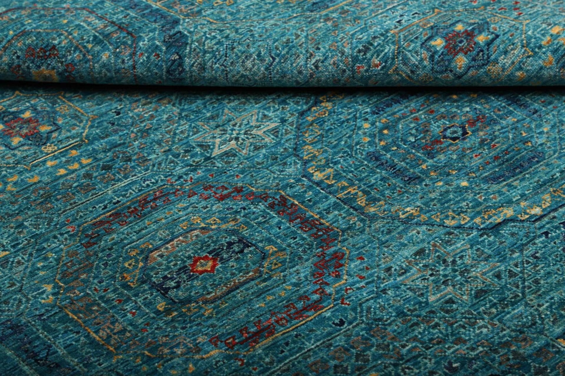 mamluk-orientteppich-126-x-178-cm-aus-schurwolle-handgeknupft-9 Mamluk Pakistani Rug — hand-knotted, 126 × 178 cm, Wool