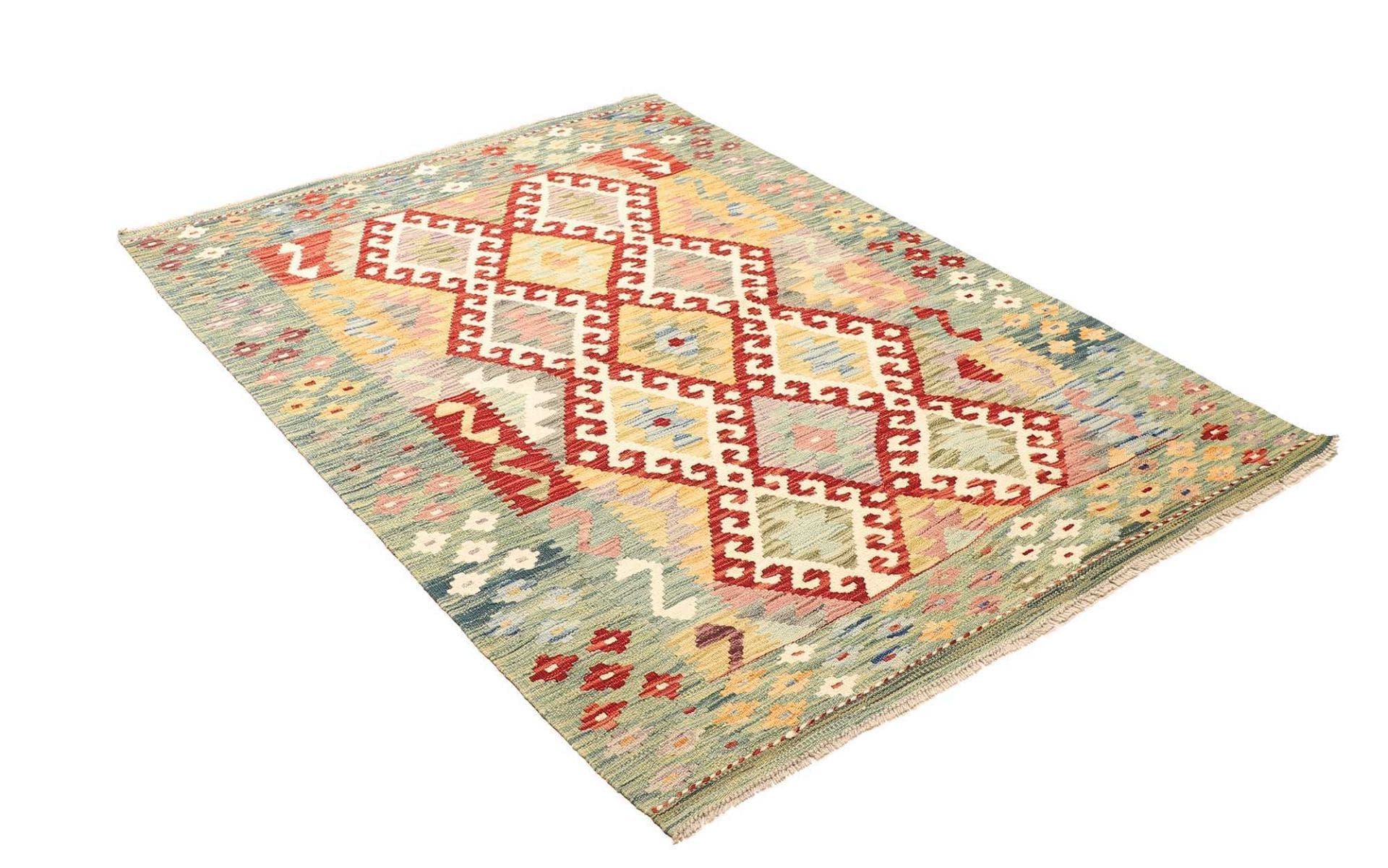Kilim Pakistani Rug 130 × 178 cm, Wool, hand-woven