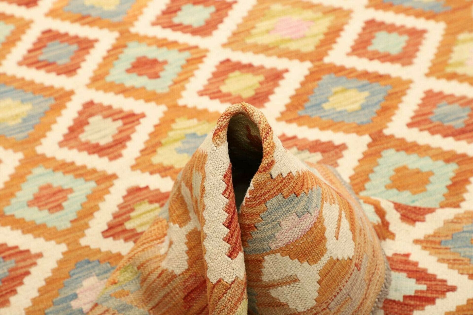 Kilim Pakistani Rug 151 × 199 cm, Wool, hand-woven