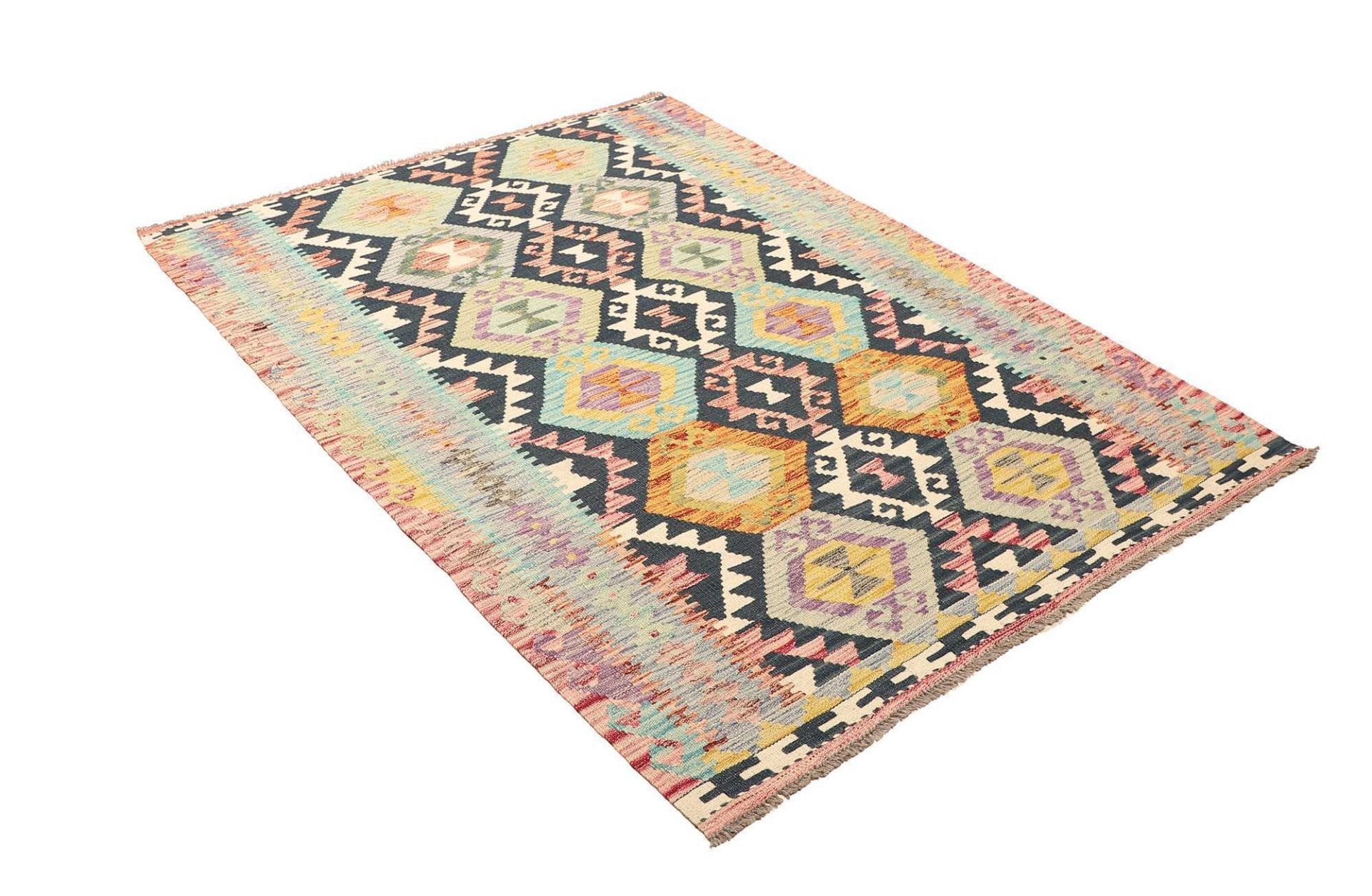 Kilim Pakistani Rug 132 × 179 cm, Wool, hand-woven