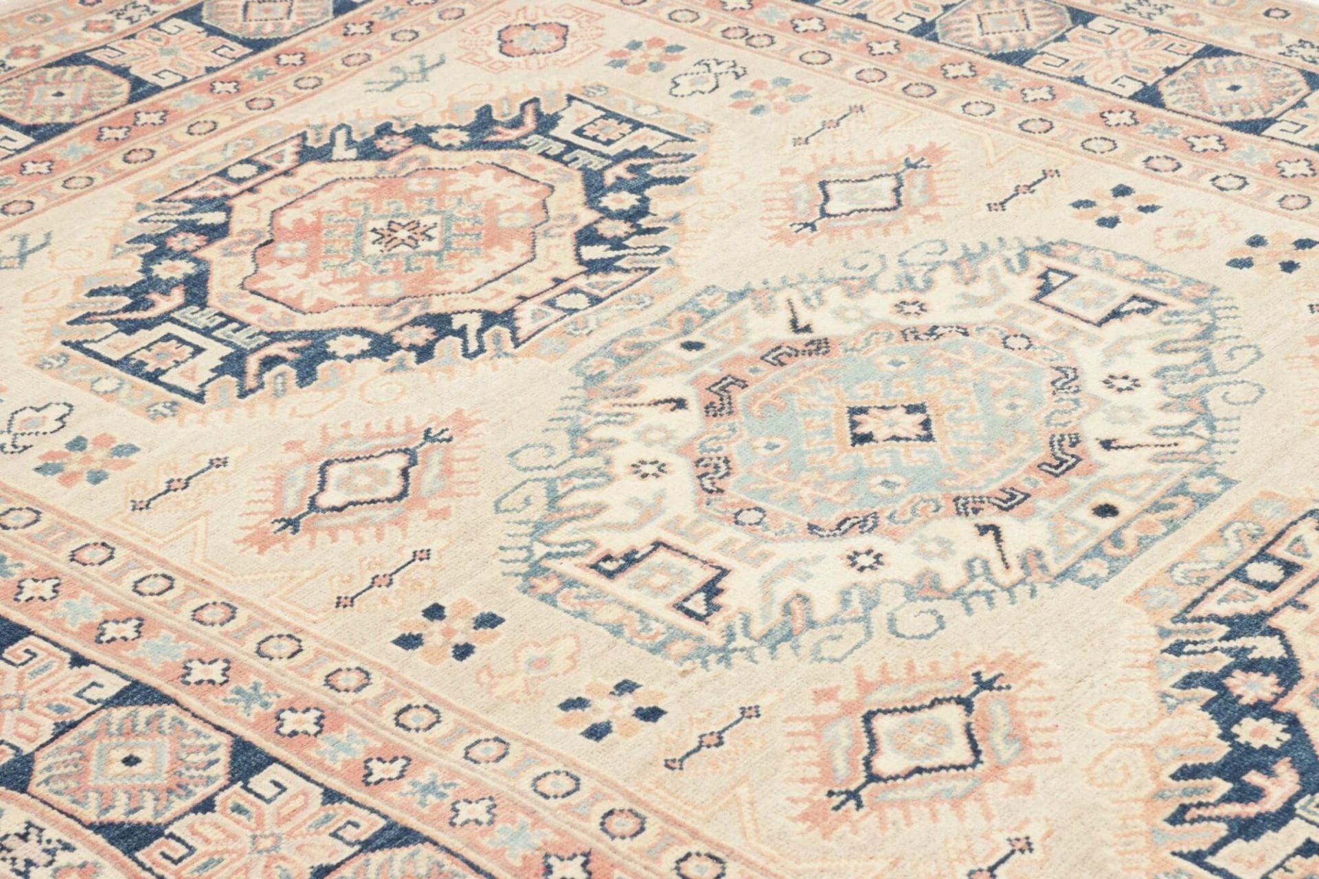 Kazak Pakistani Rug 150 × 204 cm, Wool, hand-knotted